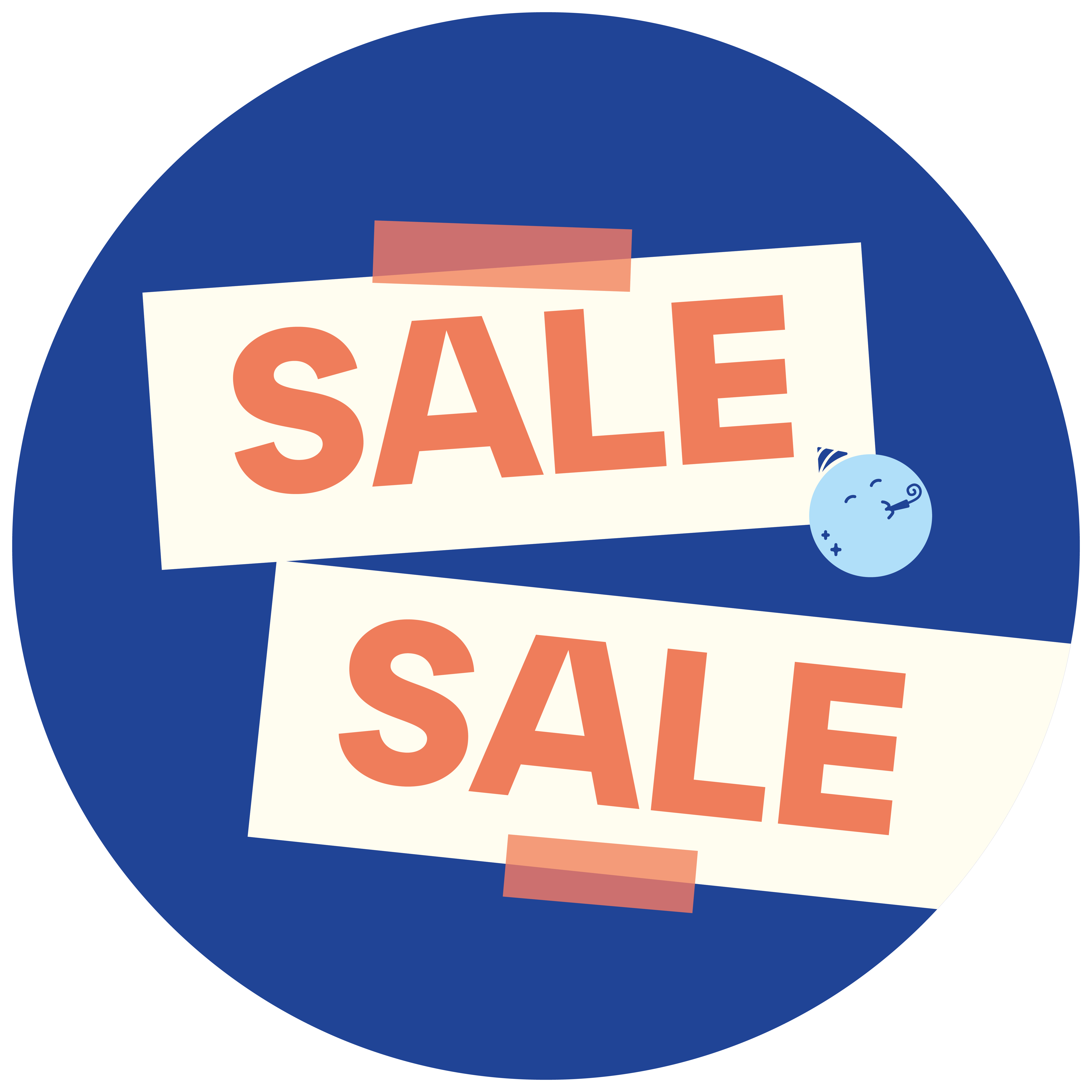 Grafisk bild med texten sale