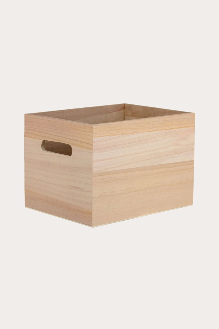 Product Image for Förvaringslåda Trä liten