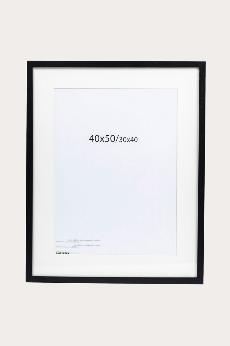 Product Image for Ram Passepartout svart