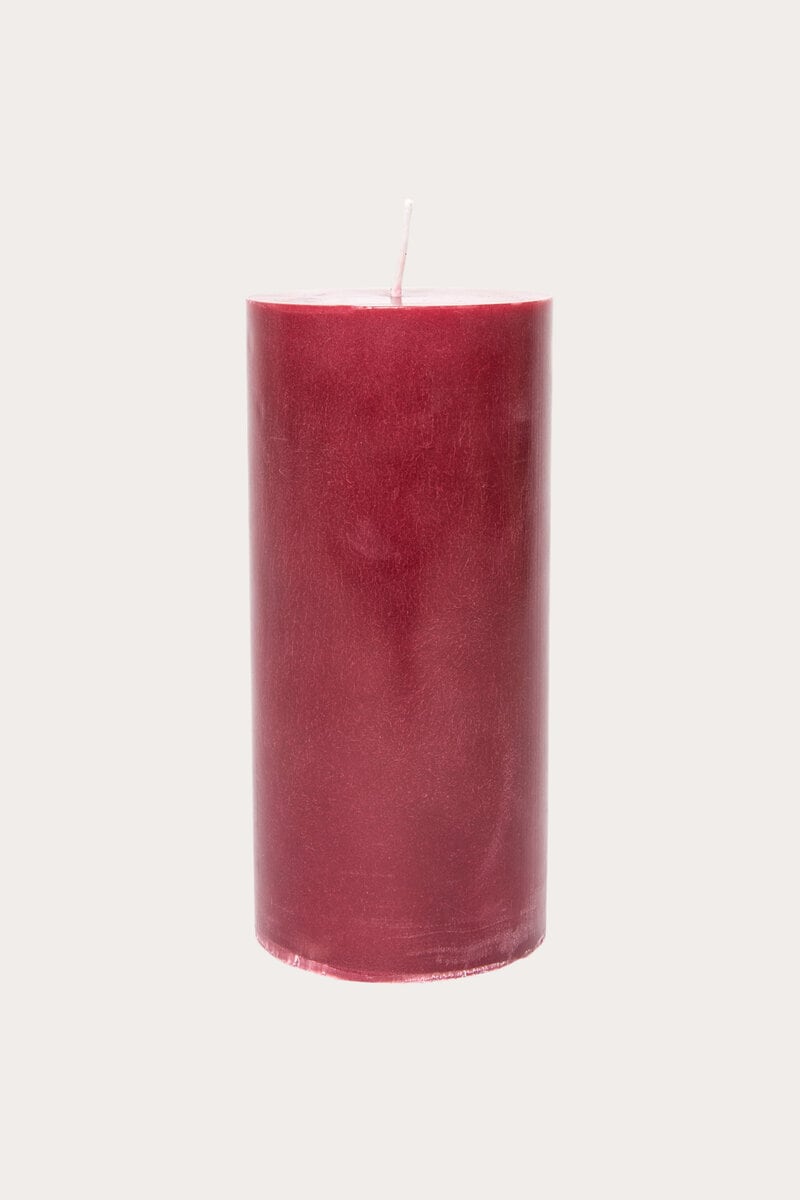 Product Image for Blockljus Vinröd