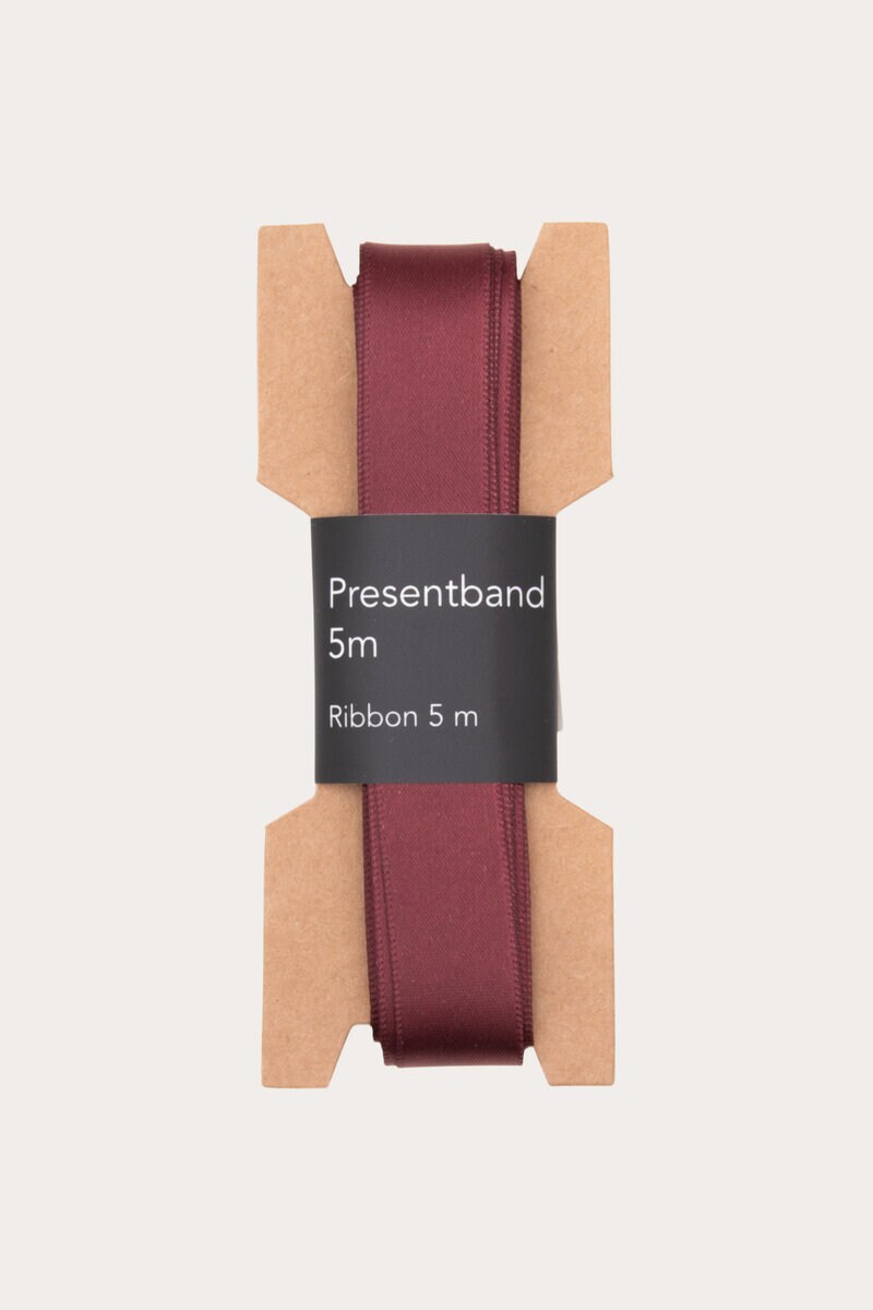 Product Image for Presentband Satin burgundy