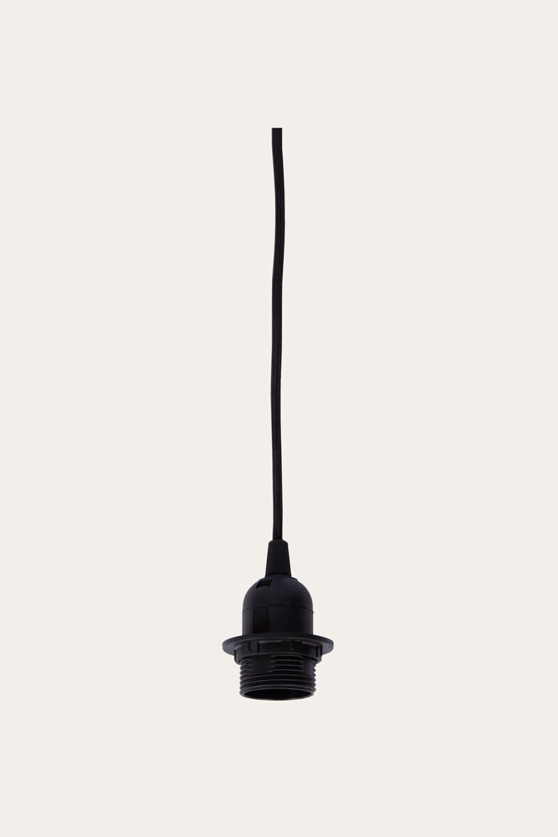 Product Image for Lampsladd Textil svart sockel