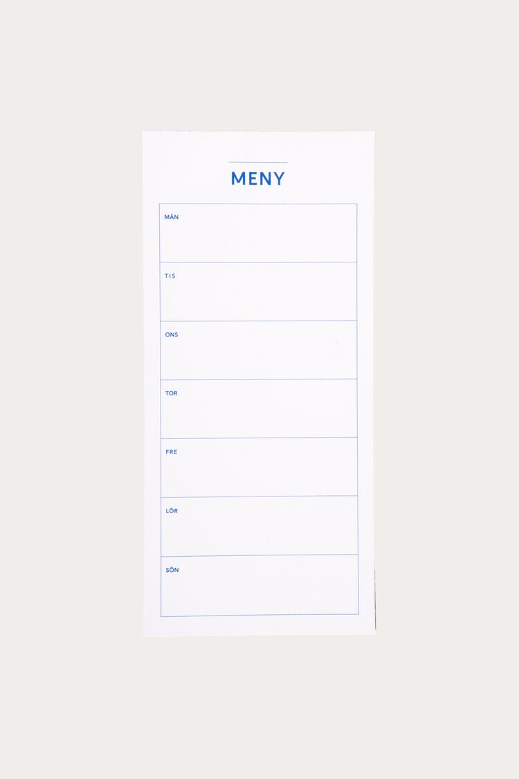 Product Image for Anteckningsblock Meny