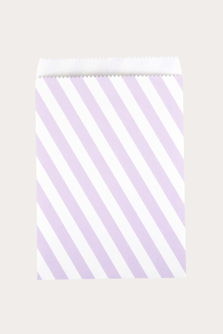 Product Image for Godispåsar Stripe lila/vit