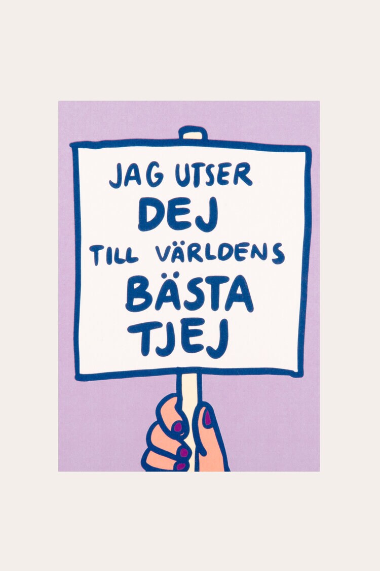 Product Image for Vykort Jag utser dej