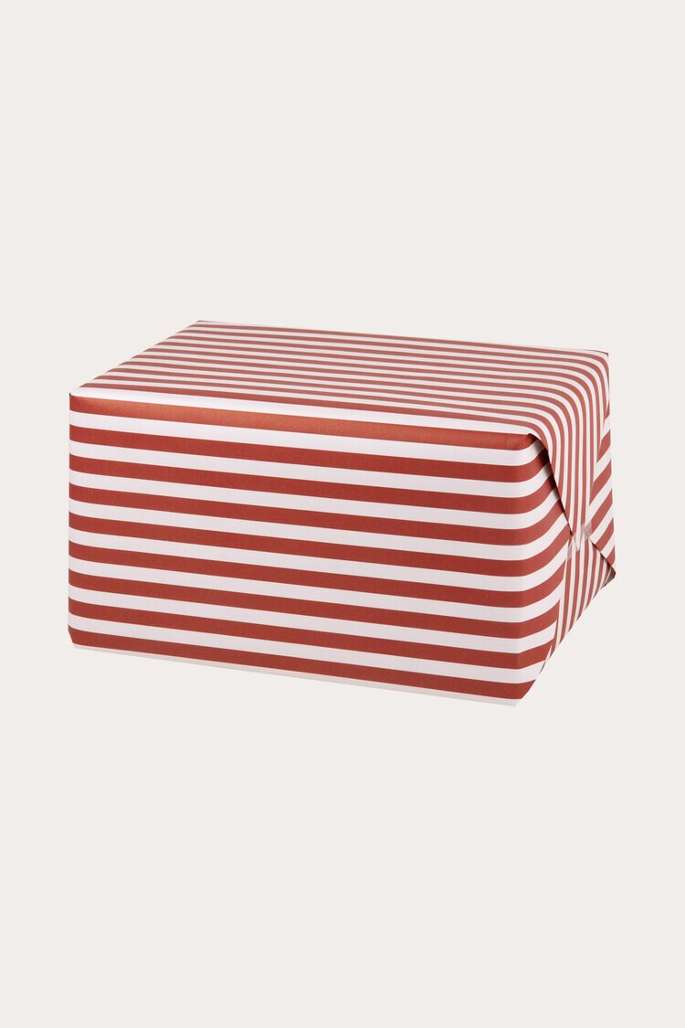 Product Image for Presentpapper STRIPE RÖD/BEIGE