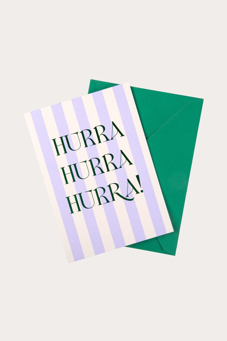 Product Image for Vikt kort Linjär hurra hurra
