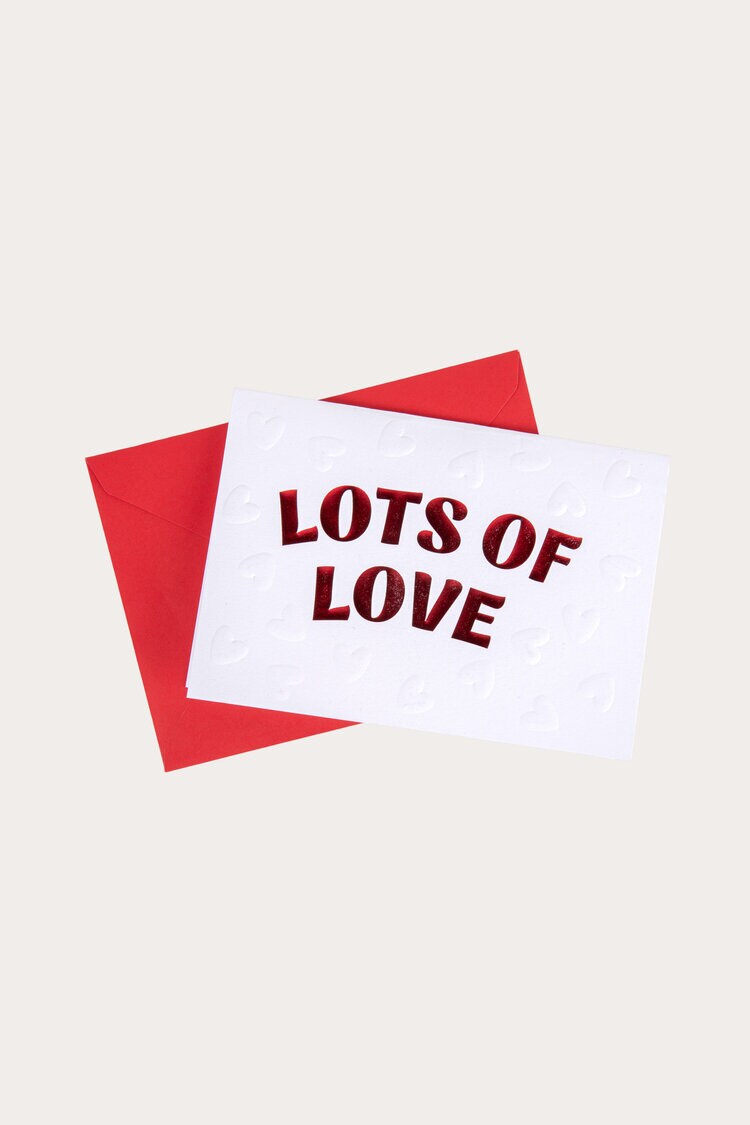 Product Image for Vikt kort Lots of love