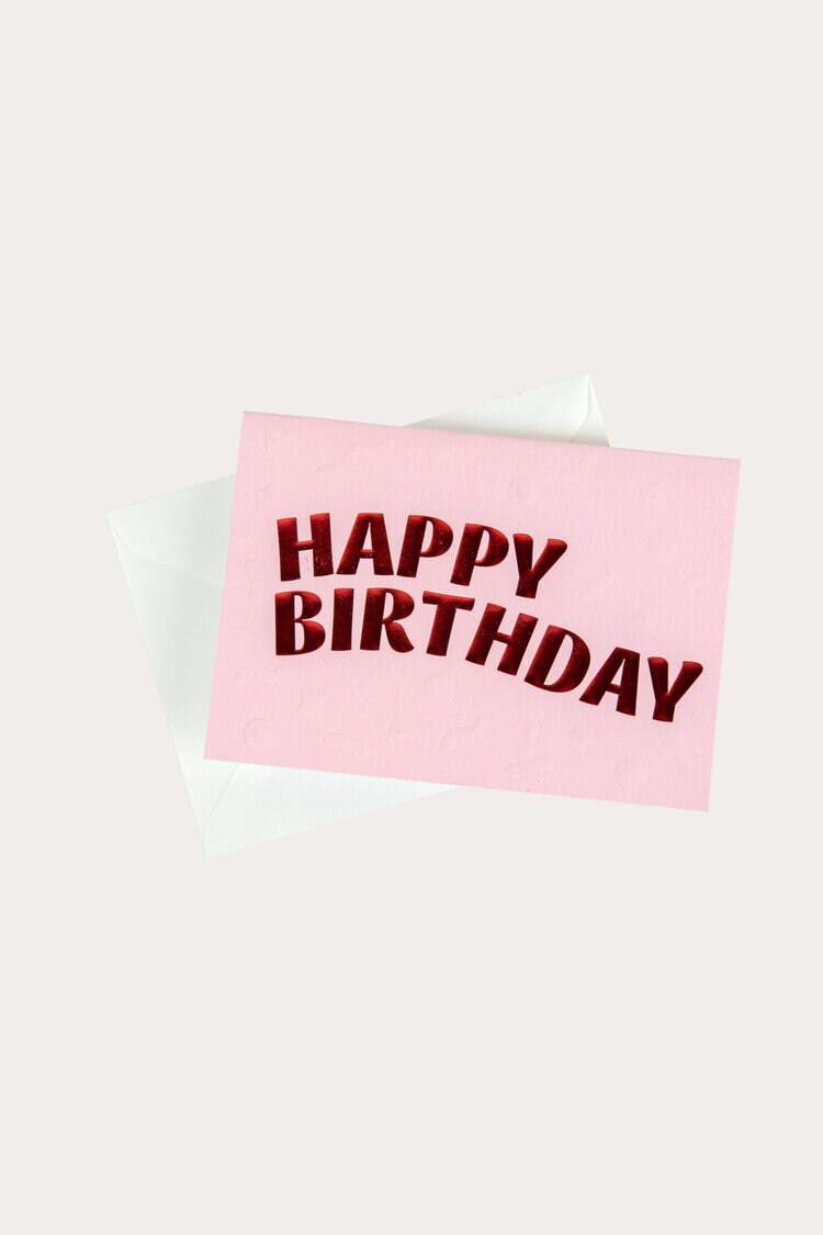 Product Image for Vikt kort Happy birthday