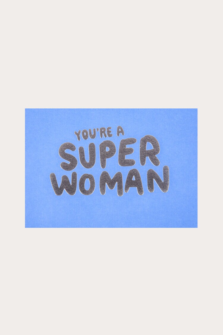Product Image for Vykort Superwoman