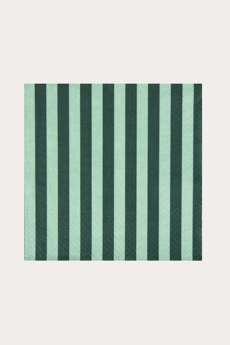 Product Image for Servett Linjär grön