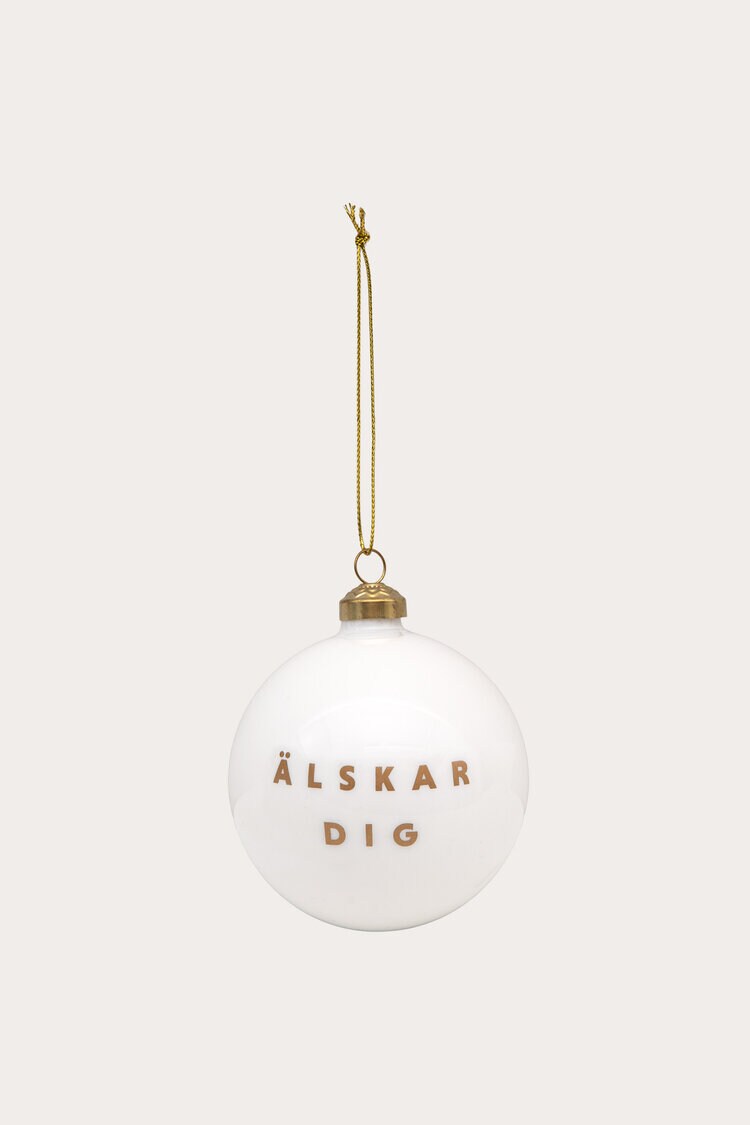 Product Image for Julkula Älskar dig vit