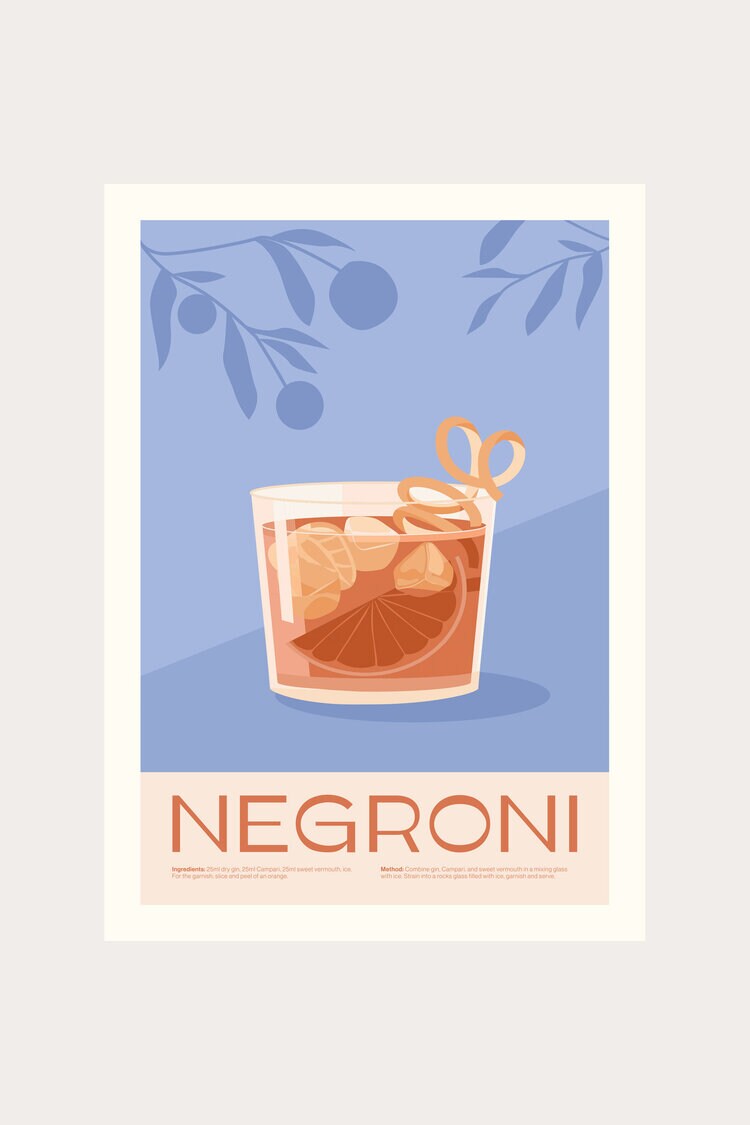 Product Image for Poster Negroni
