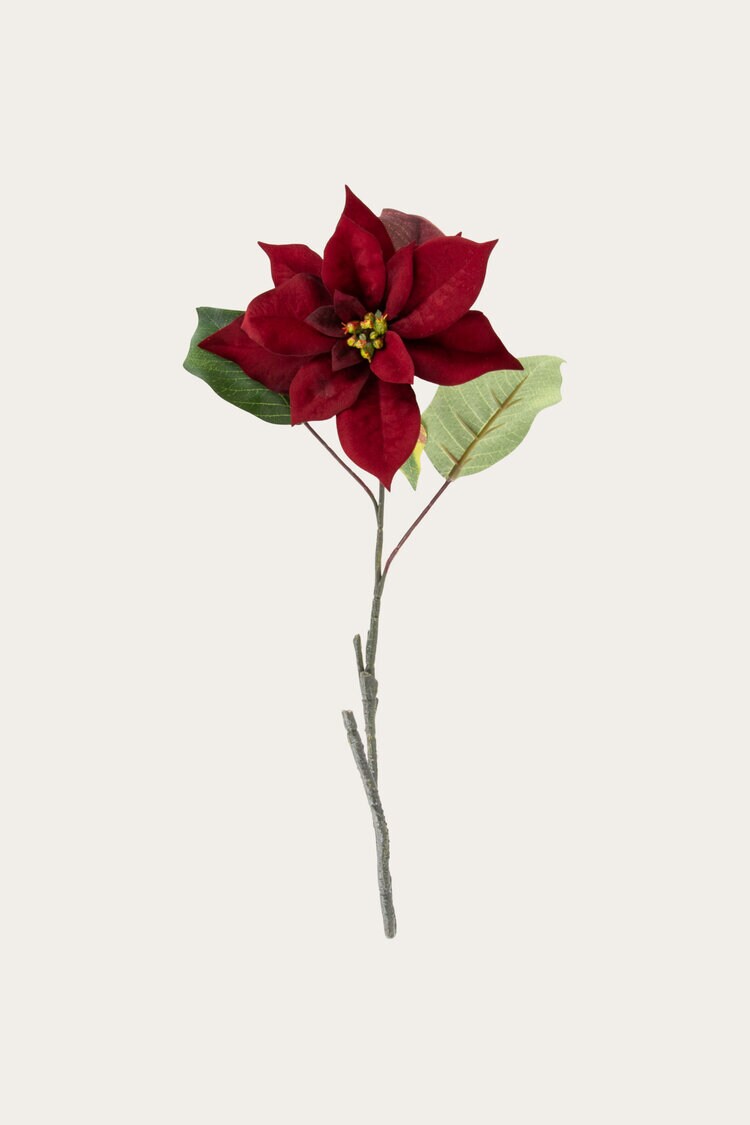 Product Image for Konstväxt Julstjärna mörkröd