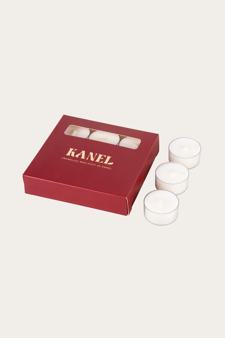 Product Image for Värmeljus Kanel vit