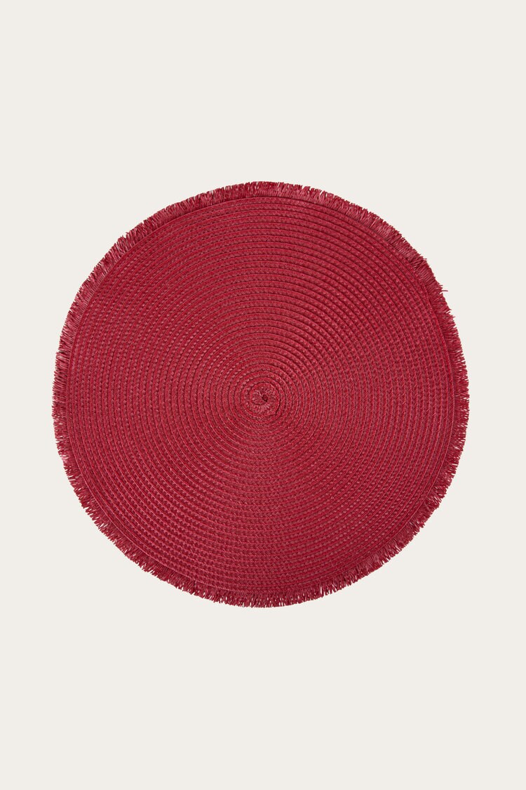 Product Image for Bordstablett Fringe röd