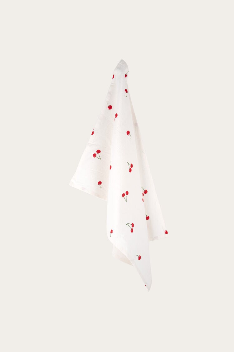 Product Image for Kökshandduk Cherrie krämvit