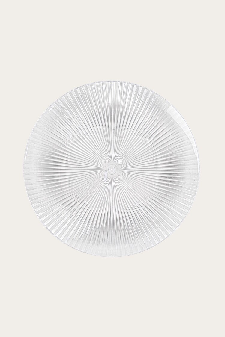 Product Image for Tallrik Ribbed plast