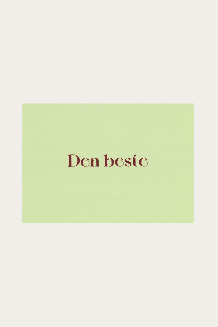 Product Image for Vykort Den beste