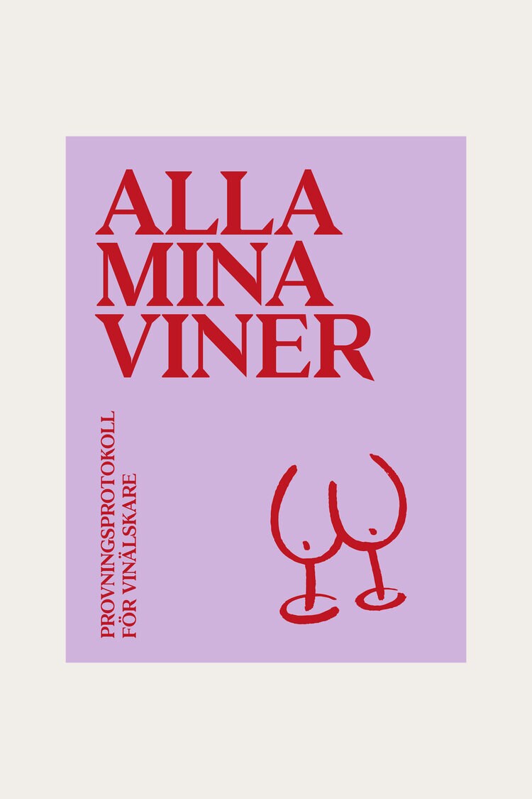 Product Image for Kokbok Alla mina viner: provningsprotokoll för vinälskare
