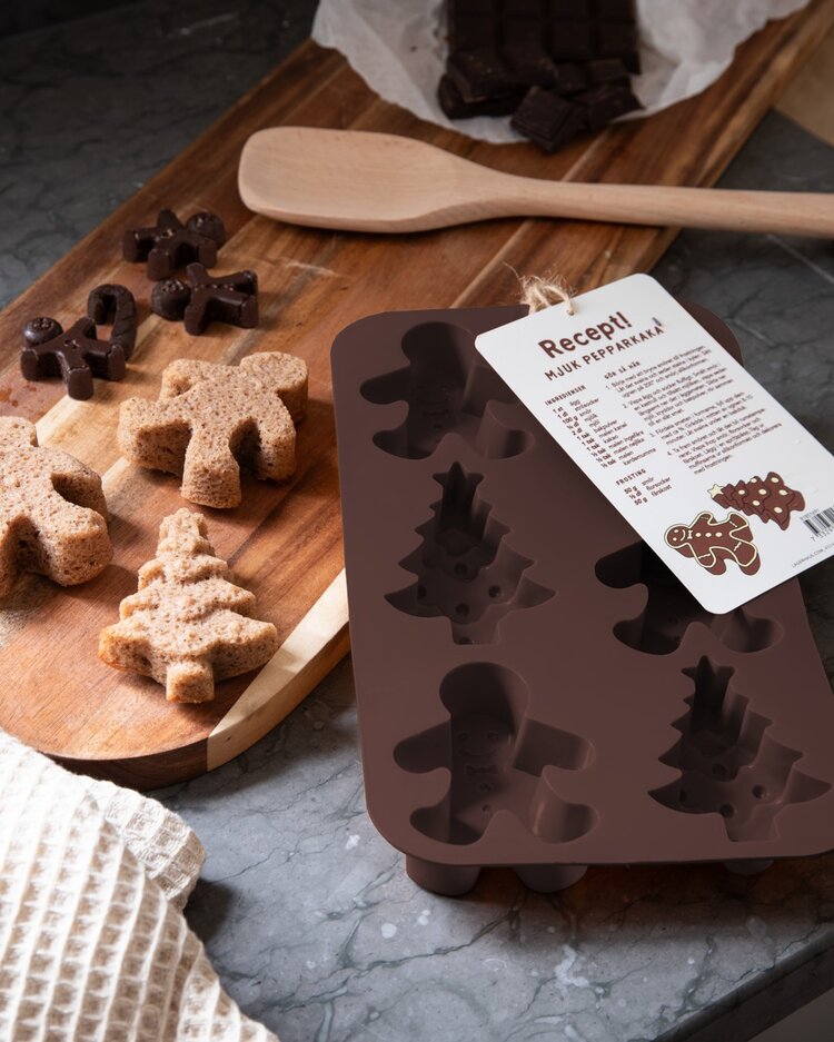 Product Image for Muffinsform Xmas mörkbrun