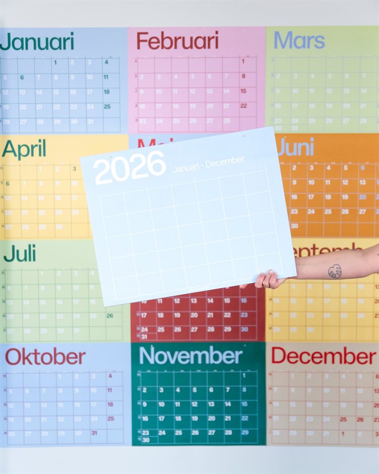 Product Image for Kalender Vägg 2026