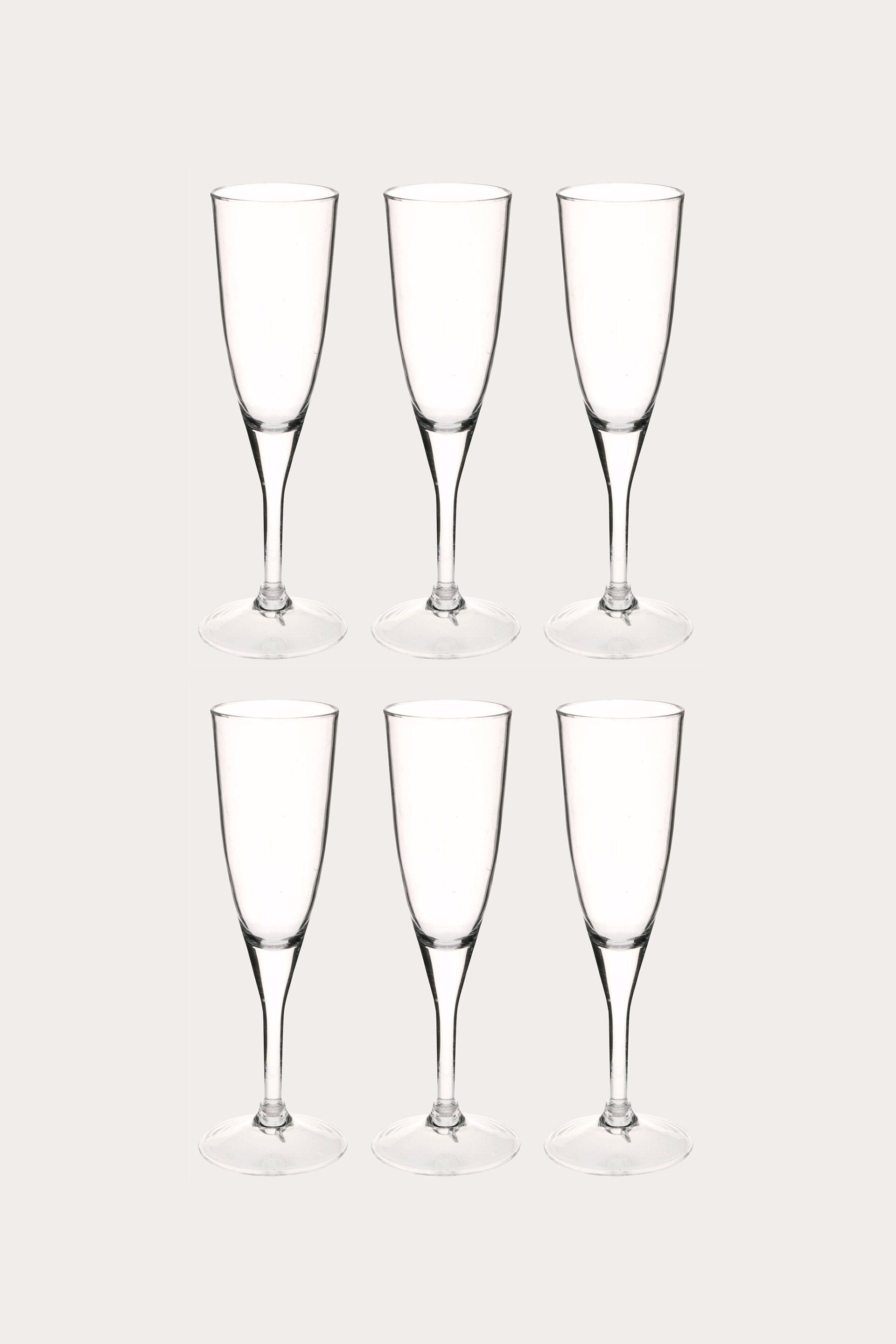 Champagneglas PLAST
