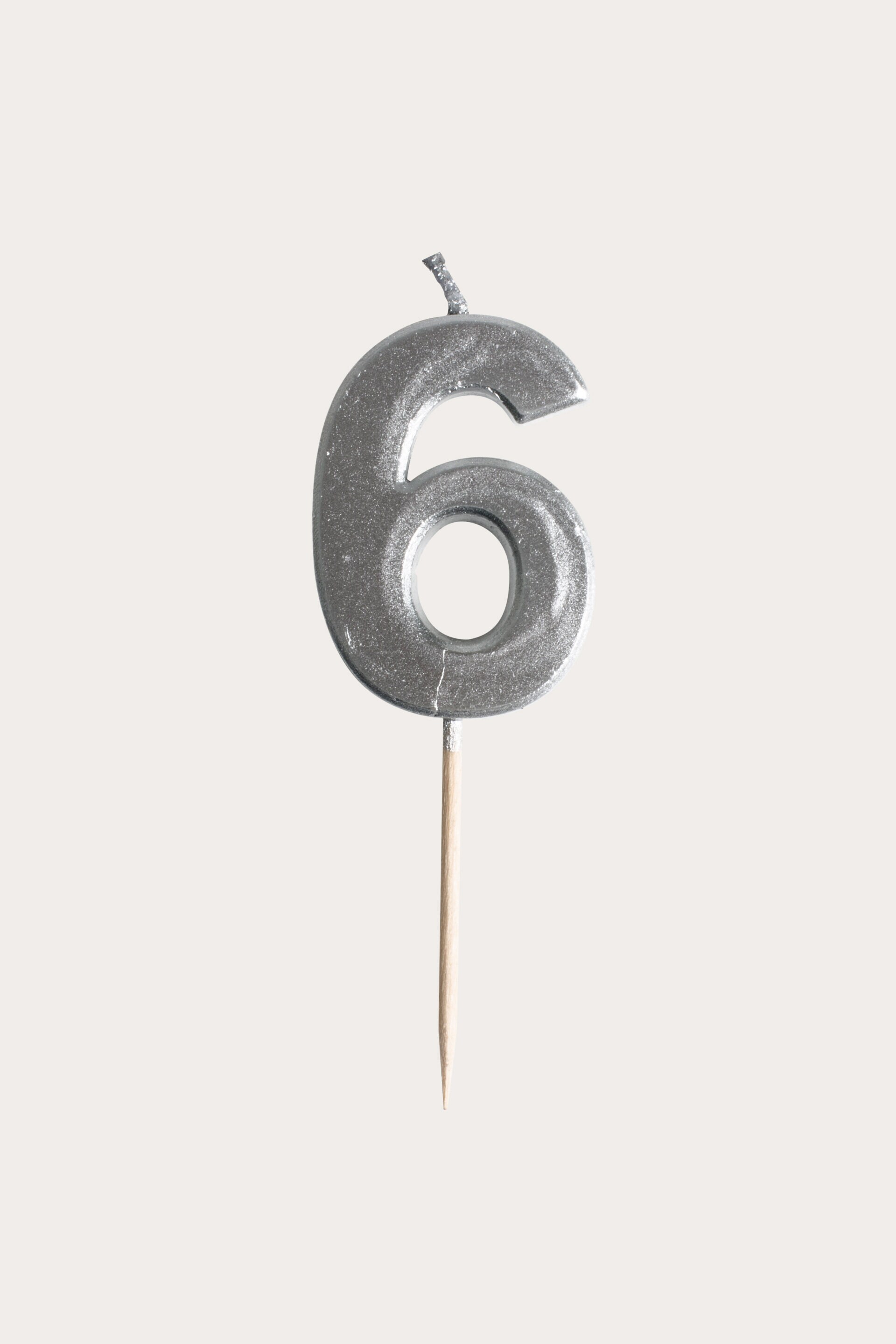 Tårtljus NUMMER 6