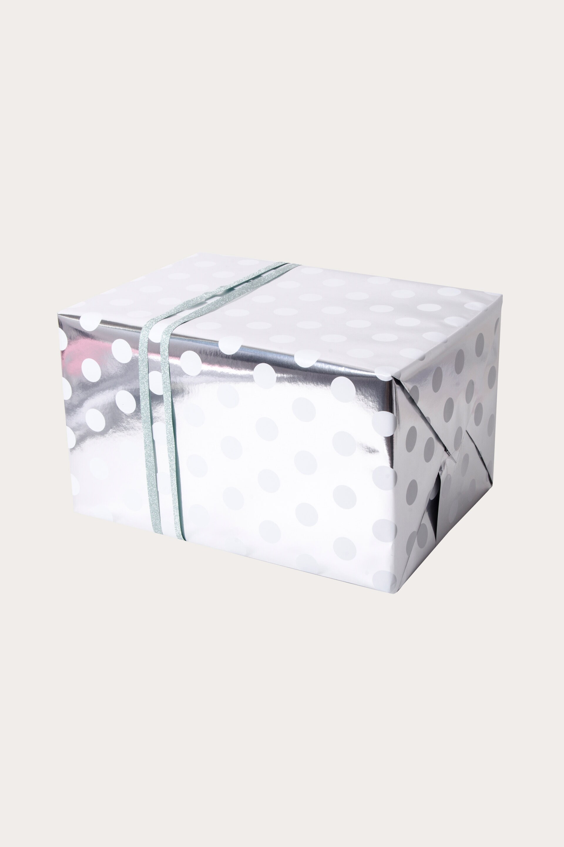 Presentpapper KALAS SILVER/VIT
