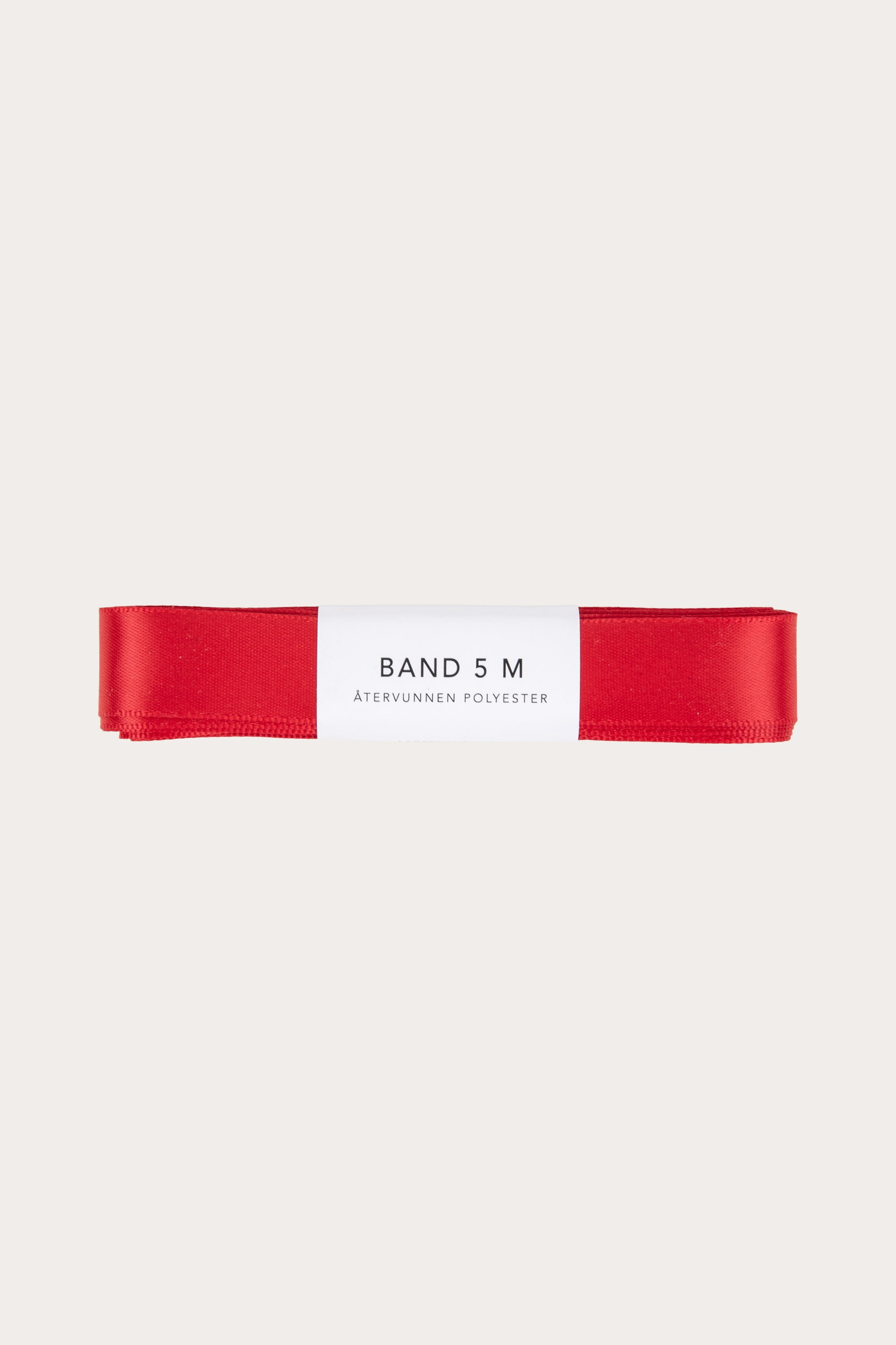 Presentband Satin röd - Lagerhaus.se - Lagerhaus
