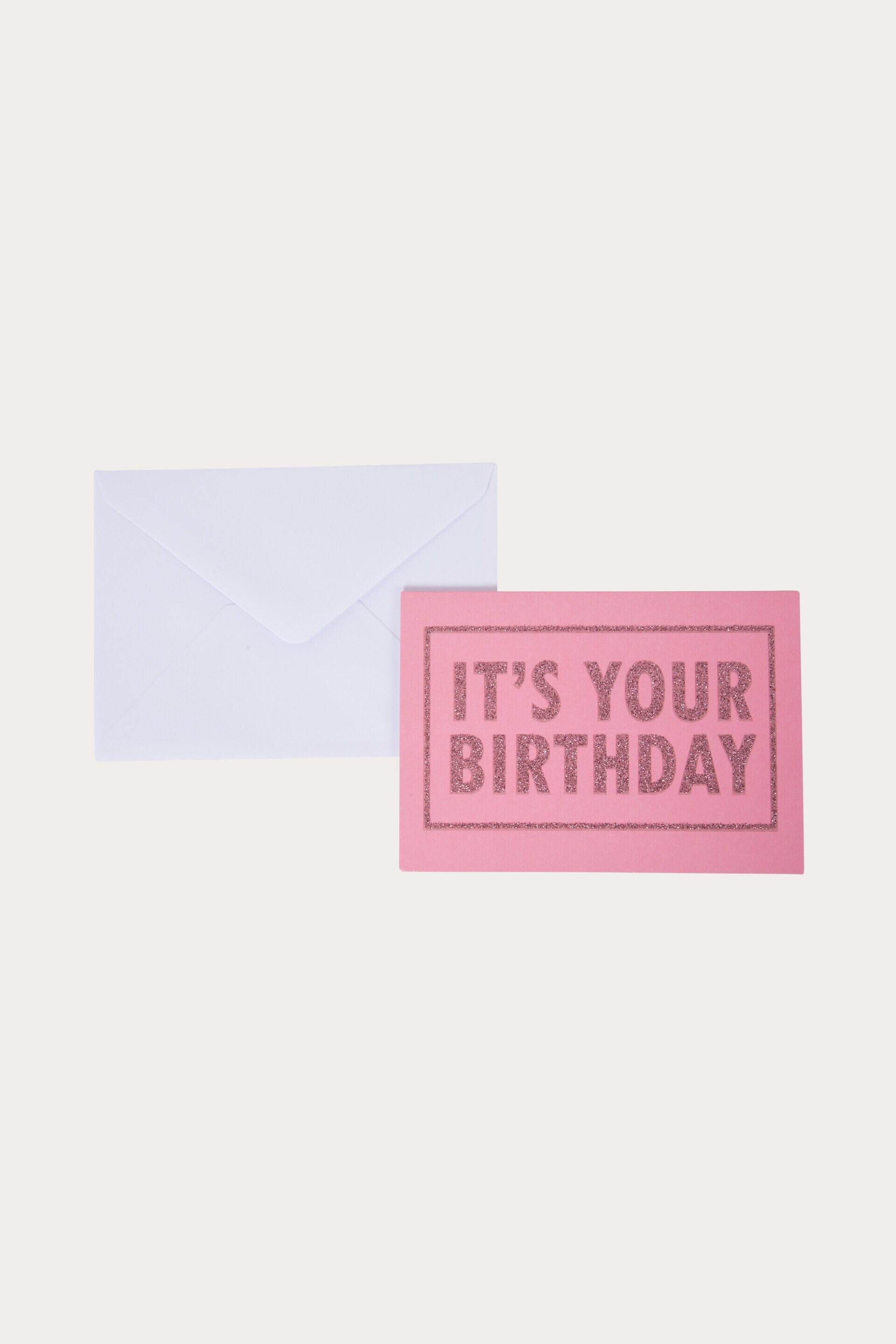Vikt kort ITS YOUR BIRTHDAY