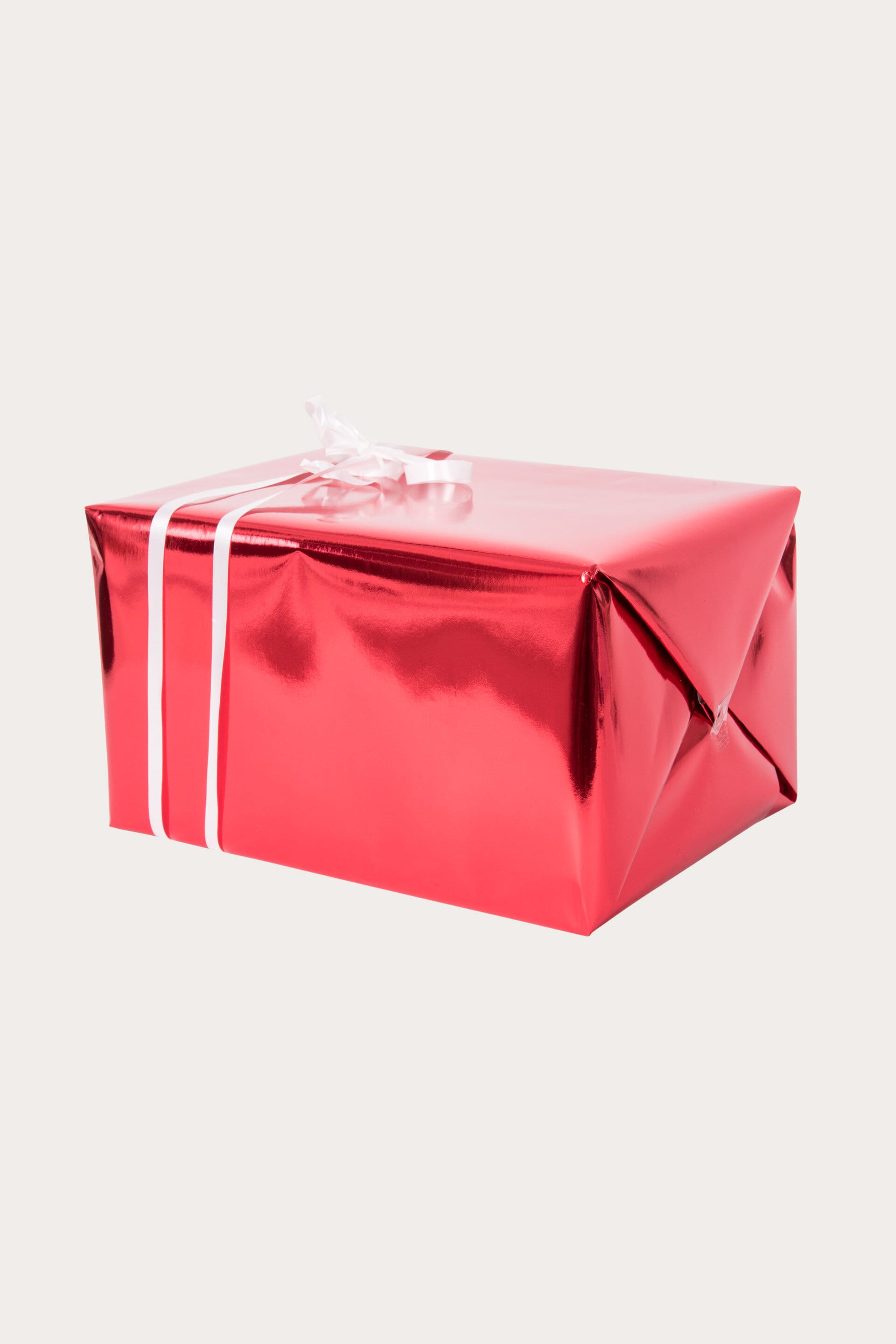 Presentpapper METALLIC RÖD