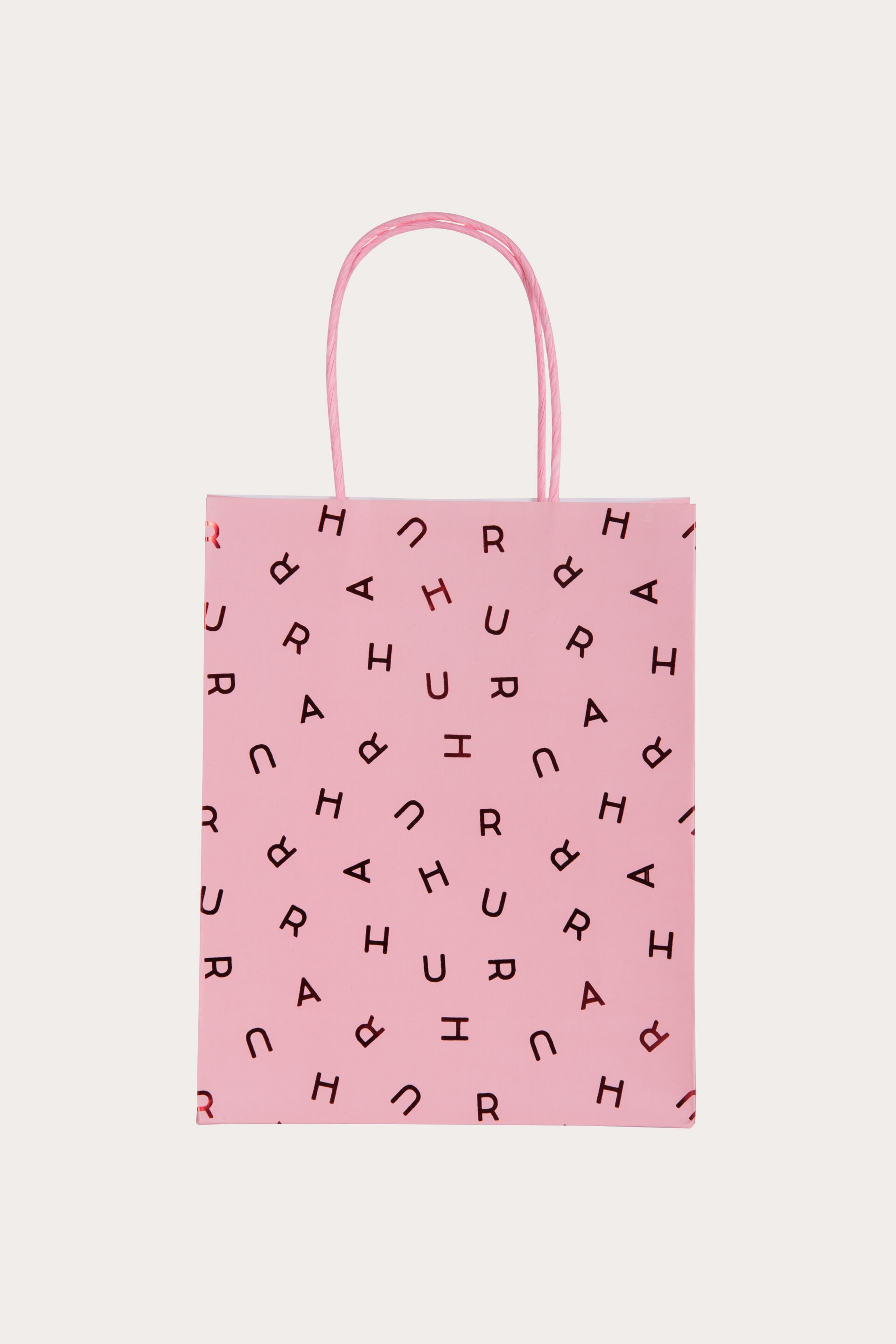 Presentpåse HURRA rosa