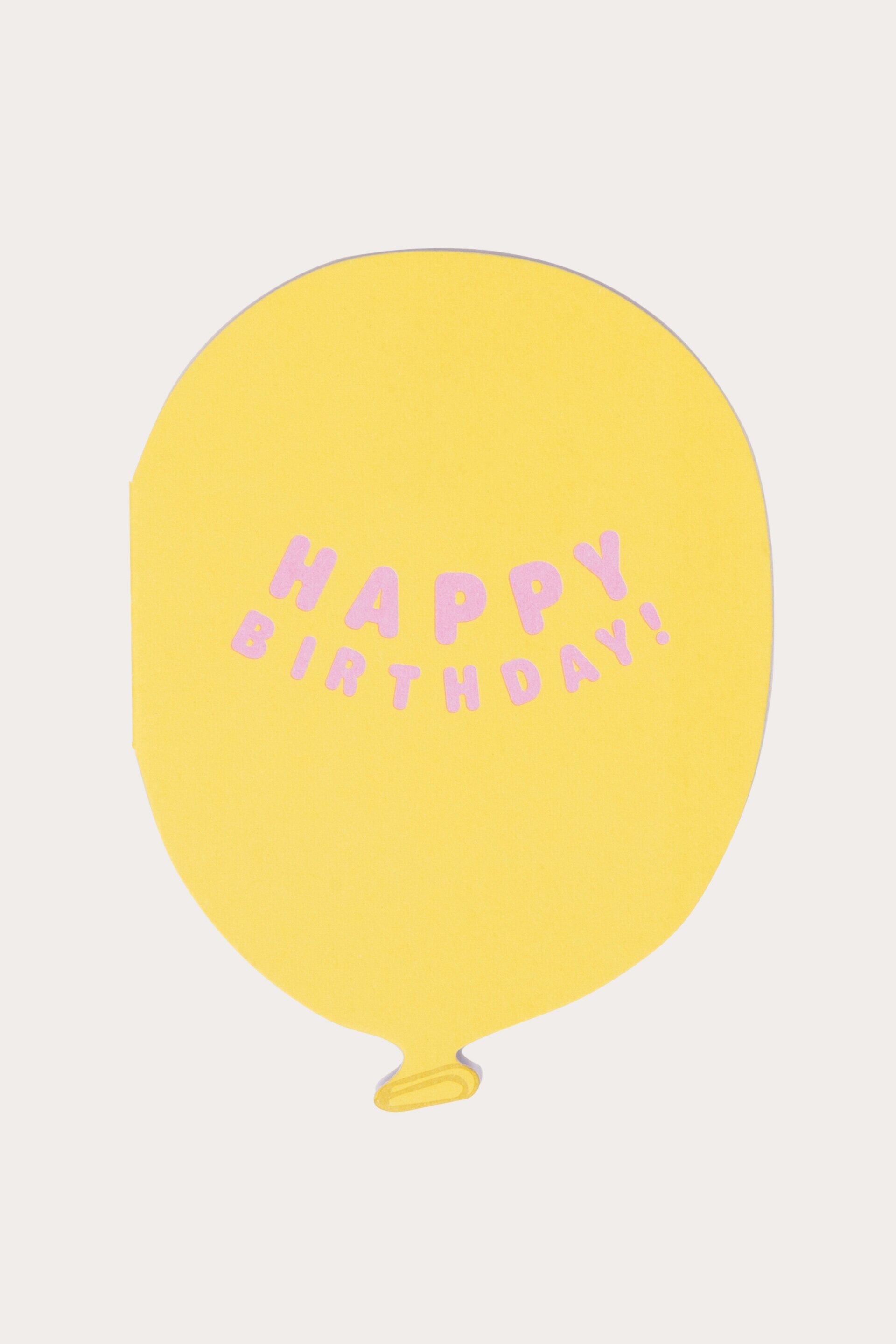 Vikt kort HAPPY BALLOON