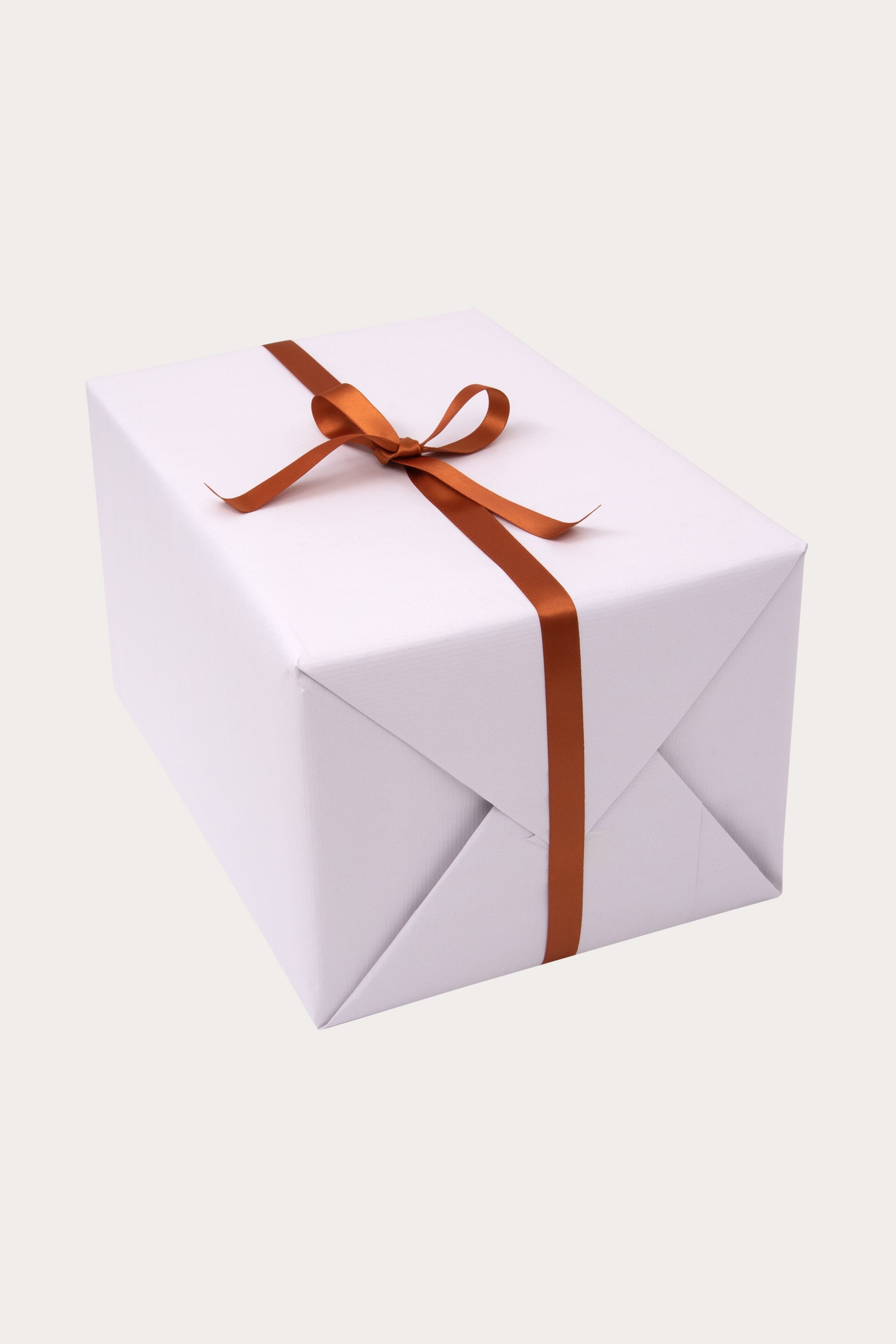 Presentpapper RIBB VIT