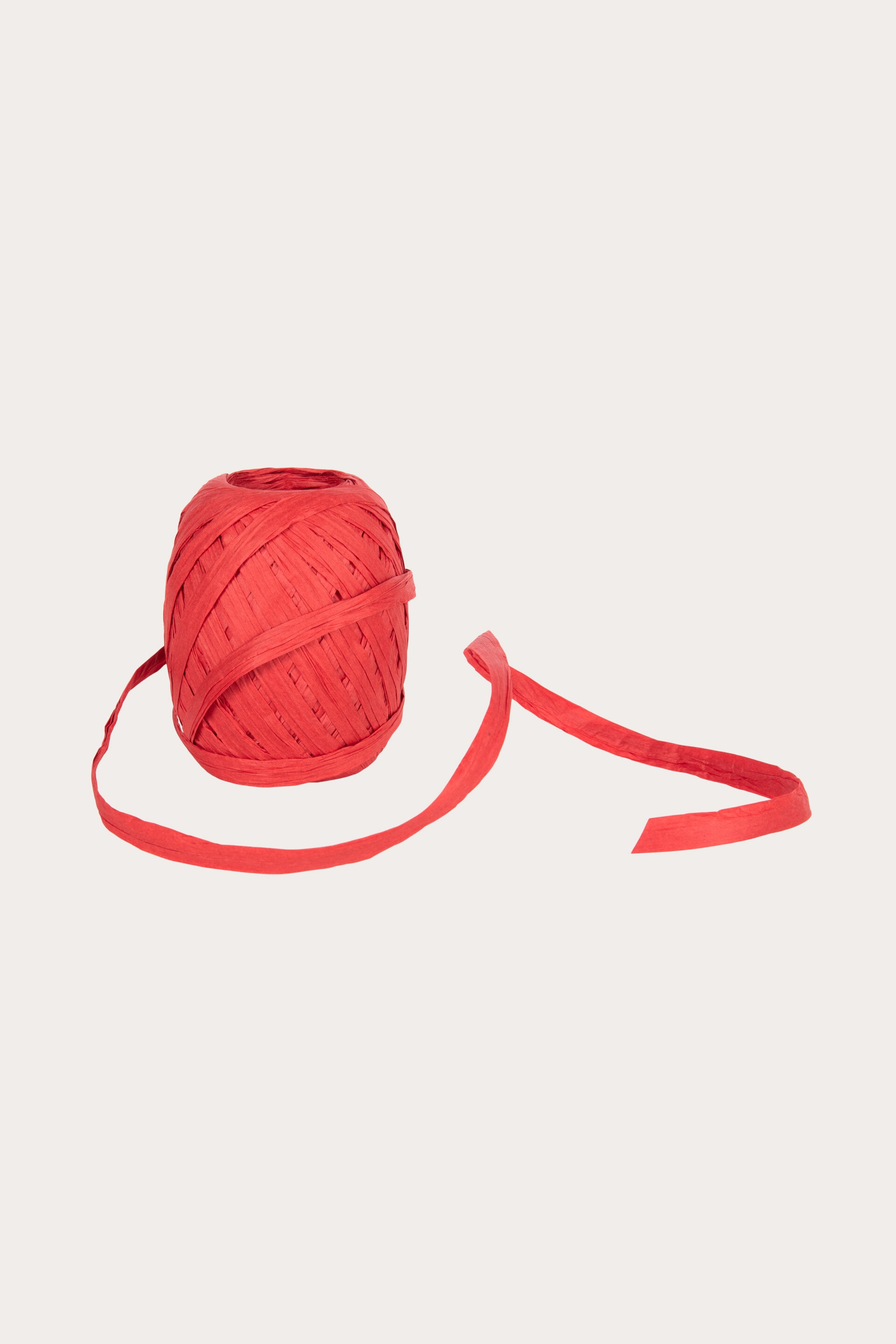Presentband RAFFIA röd