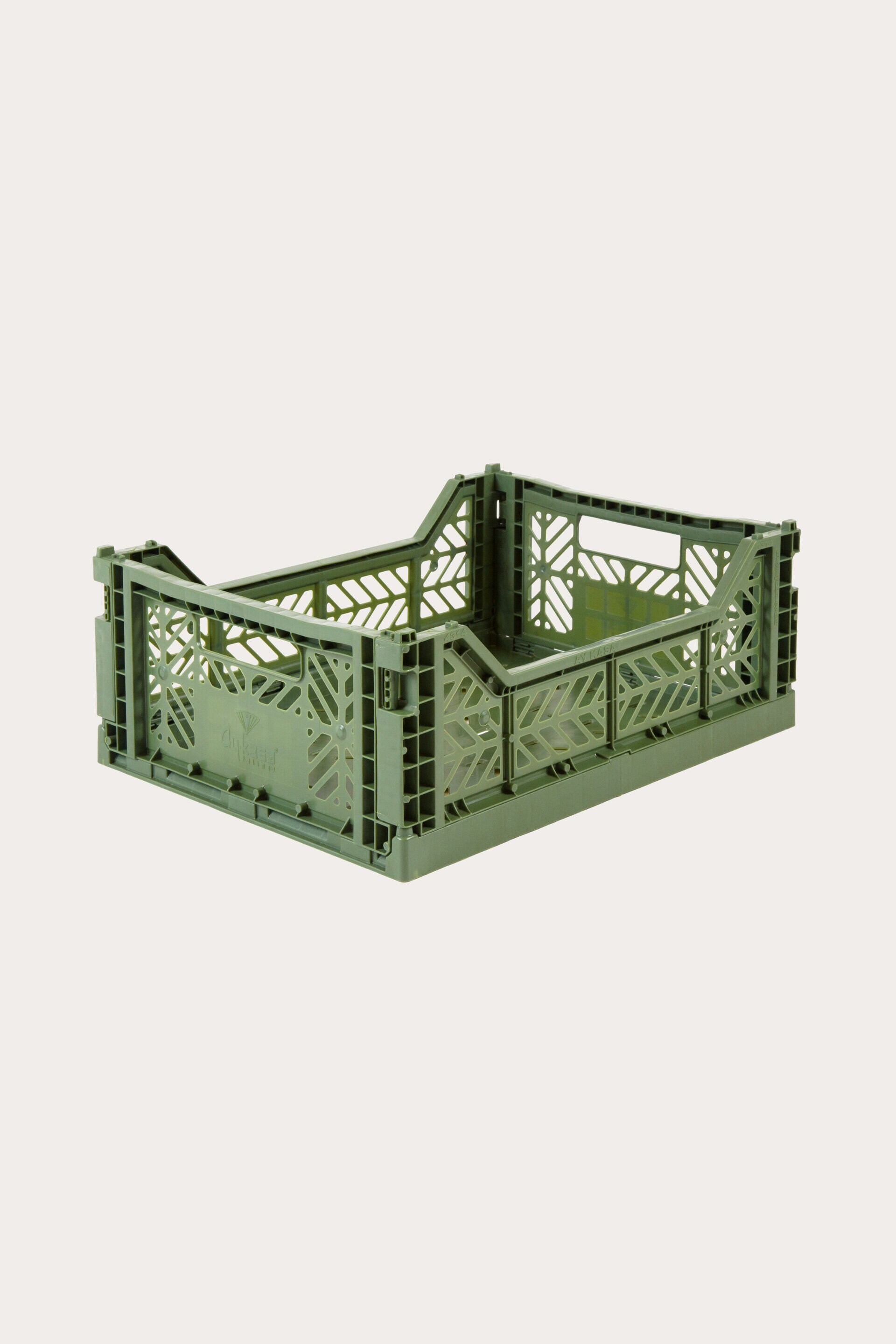 Plastbox AYKASA MIDI ALMOND GREEN