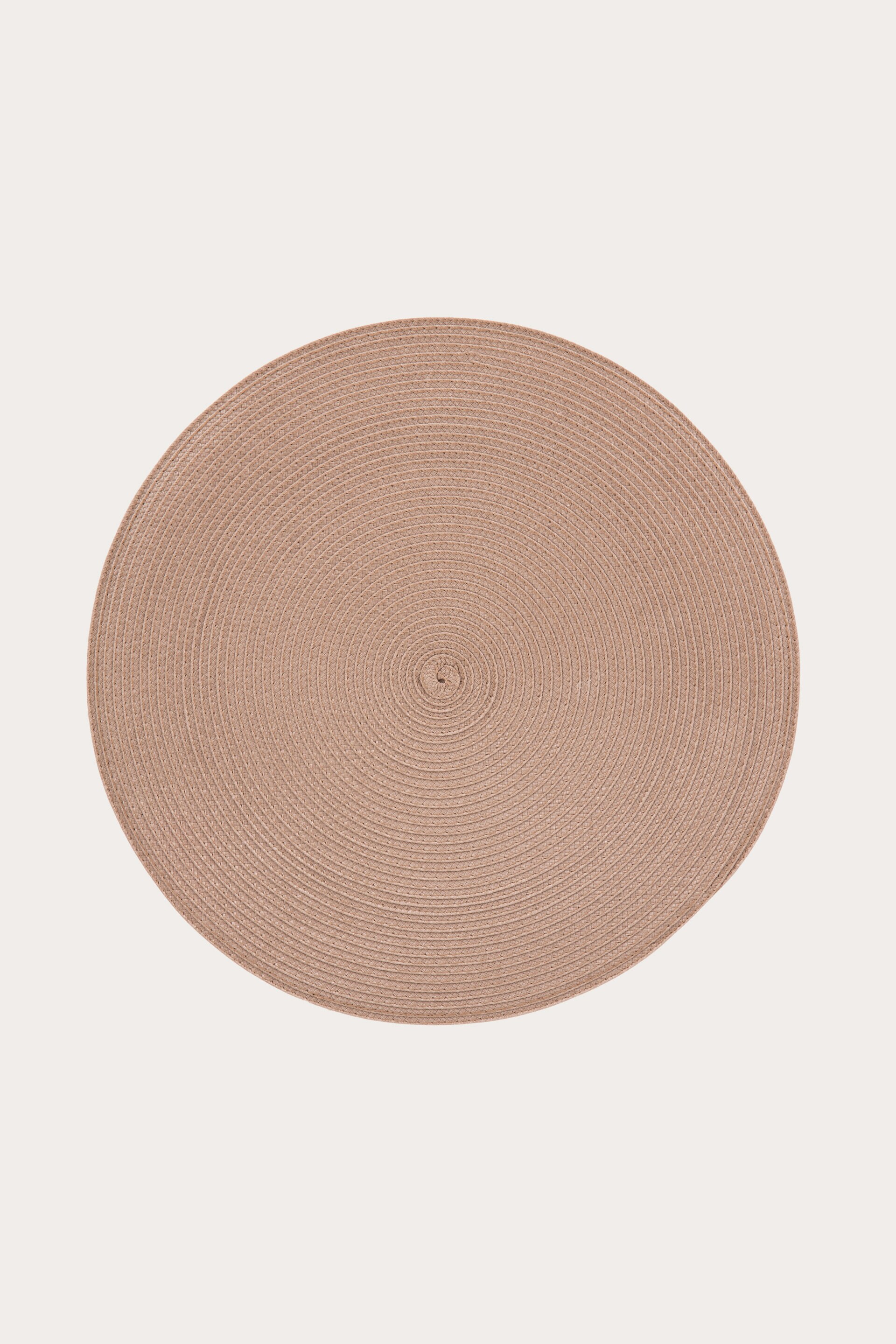 Bordstablett ROUND BEIGE