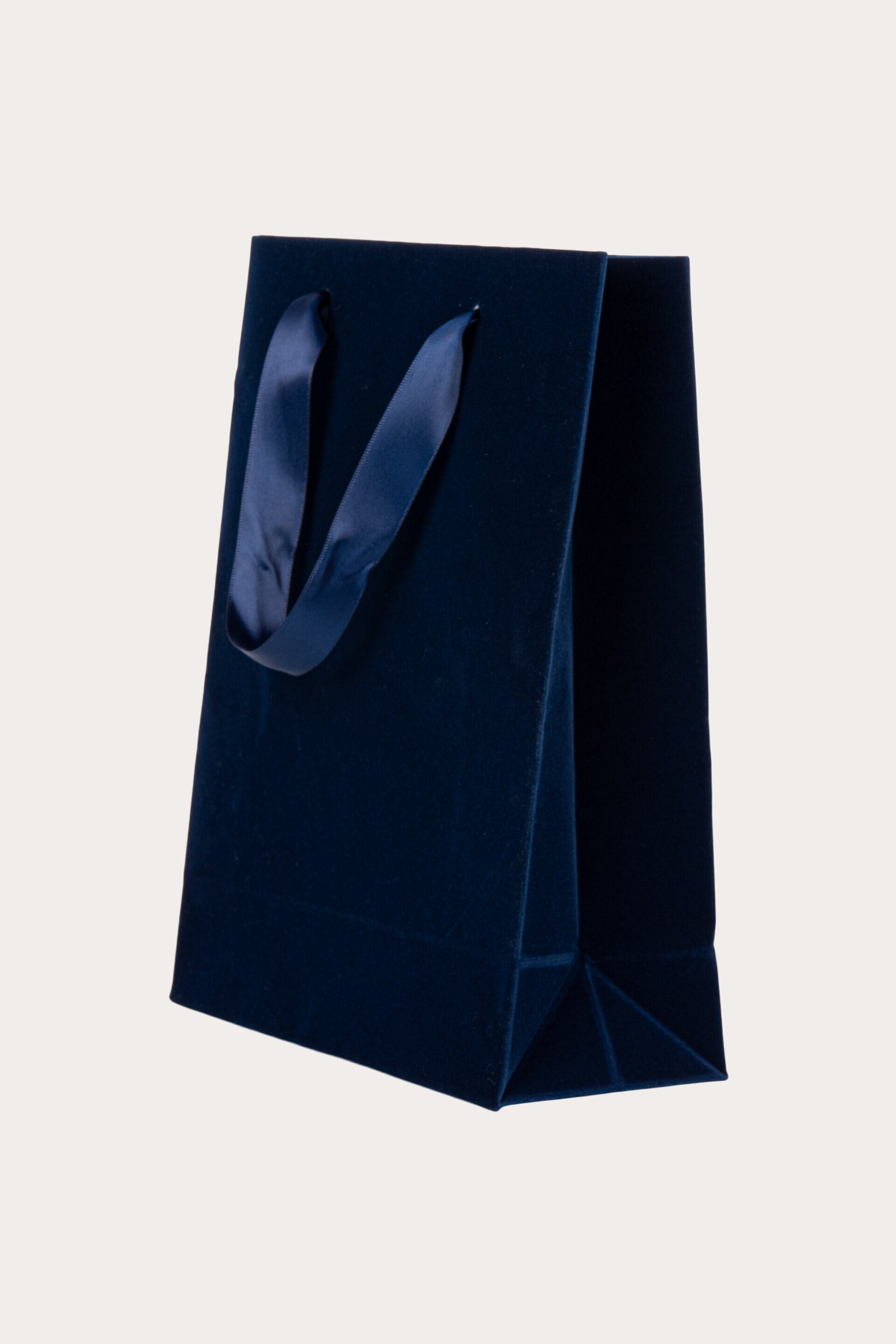 Presentpåse VELVET MARINBLÅ