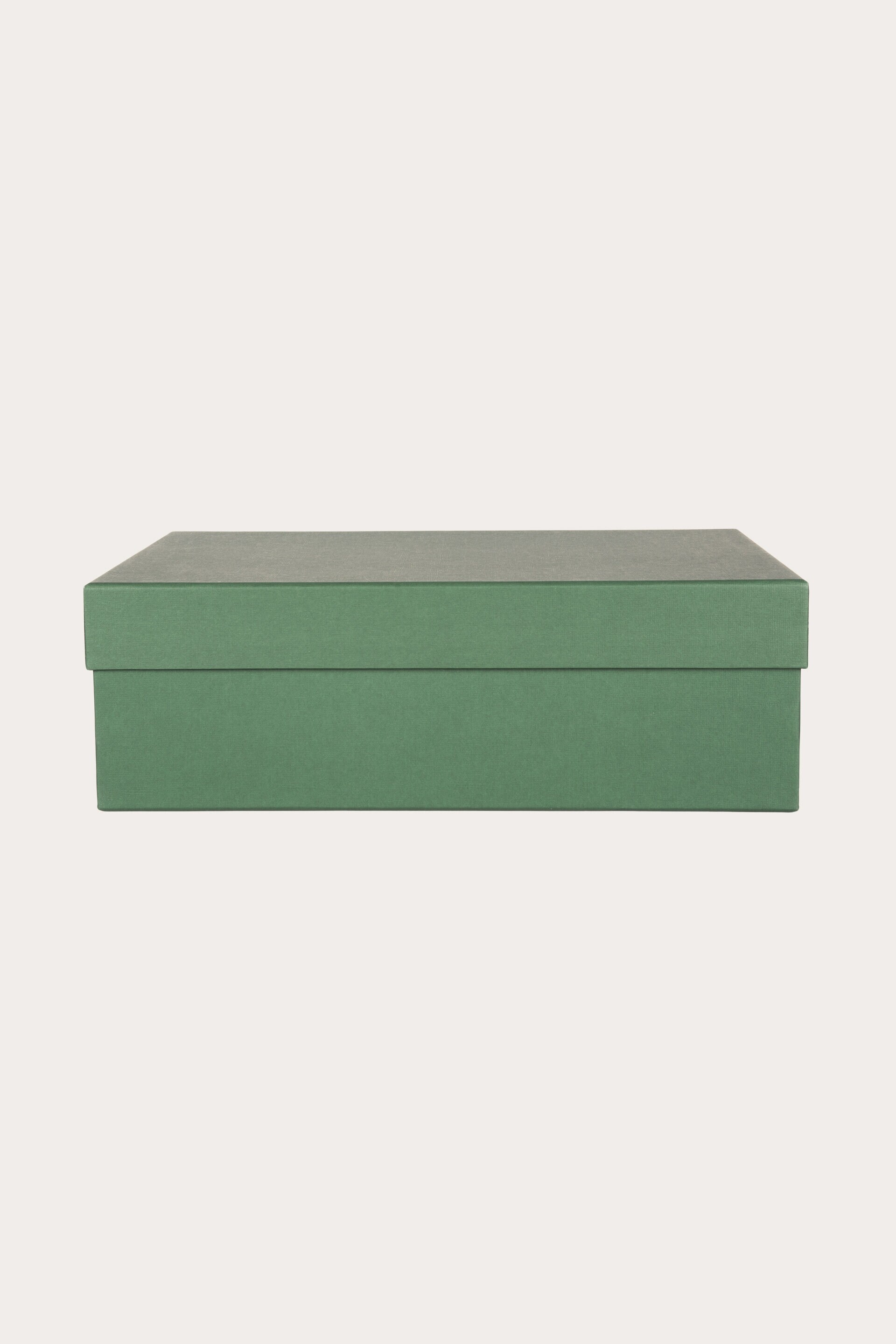 Presentbox SOLID MÖRKGRÖN