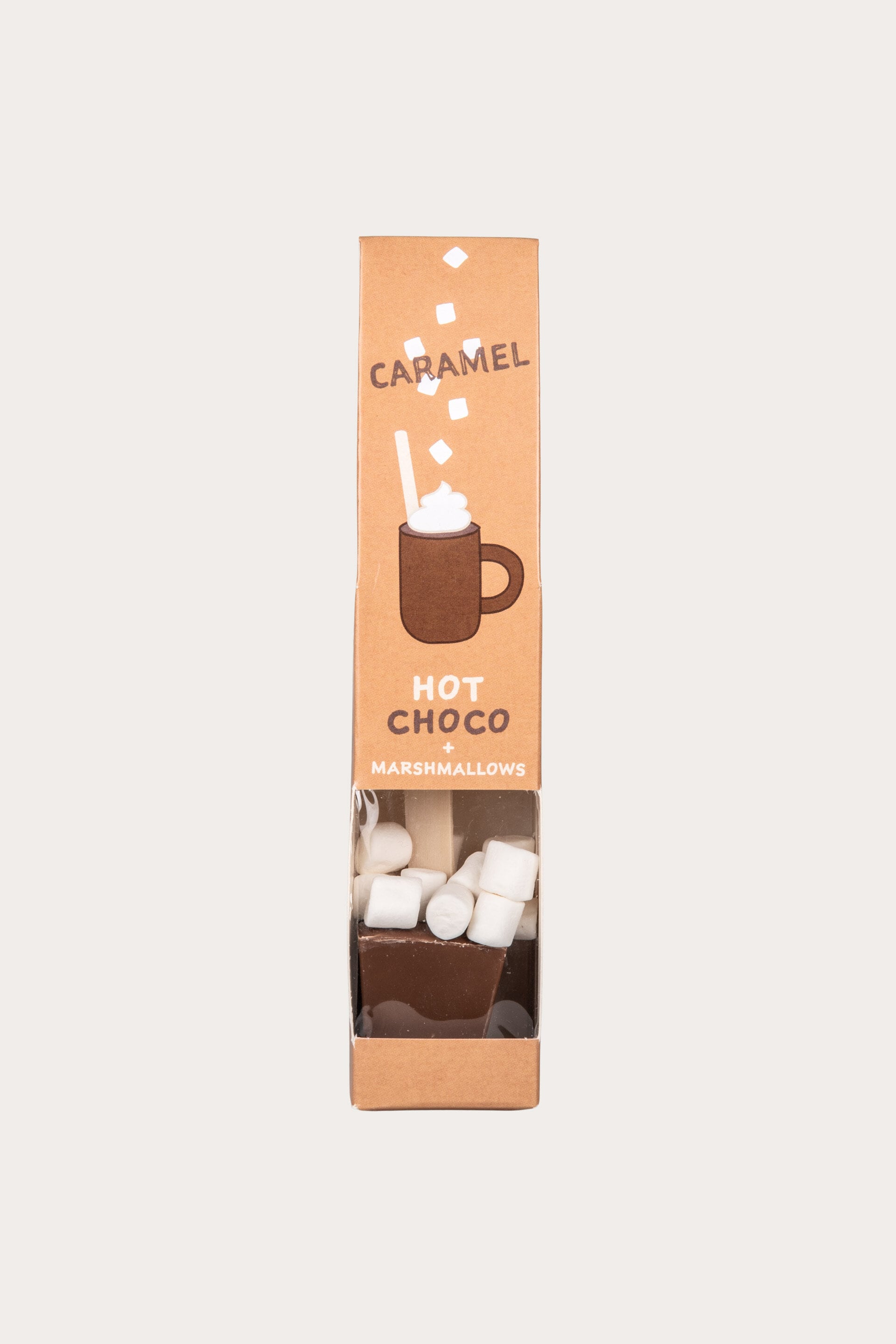 Varm choklad på pinne CARAMEL