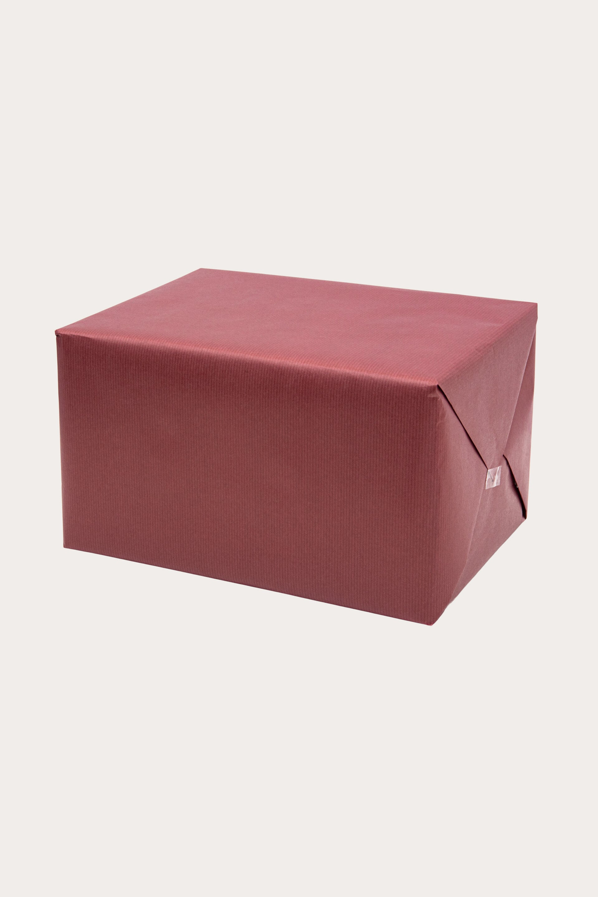 Presentpapper RIBB BURGUNDY