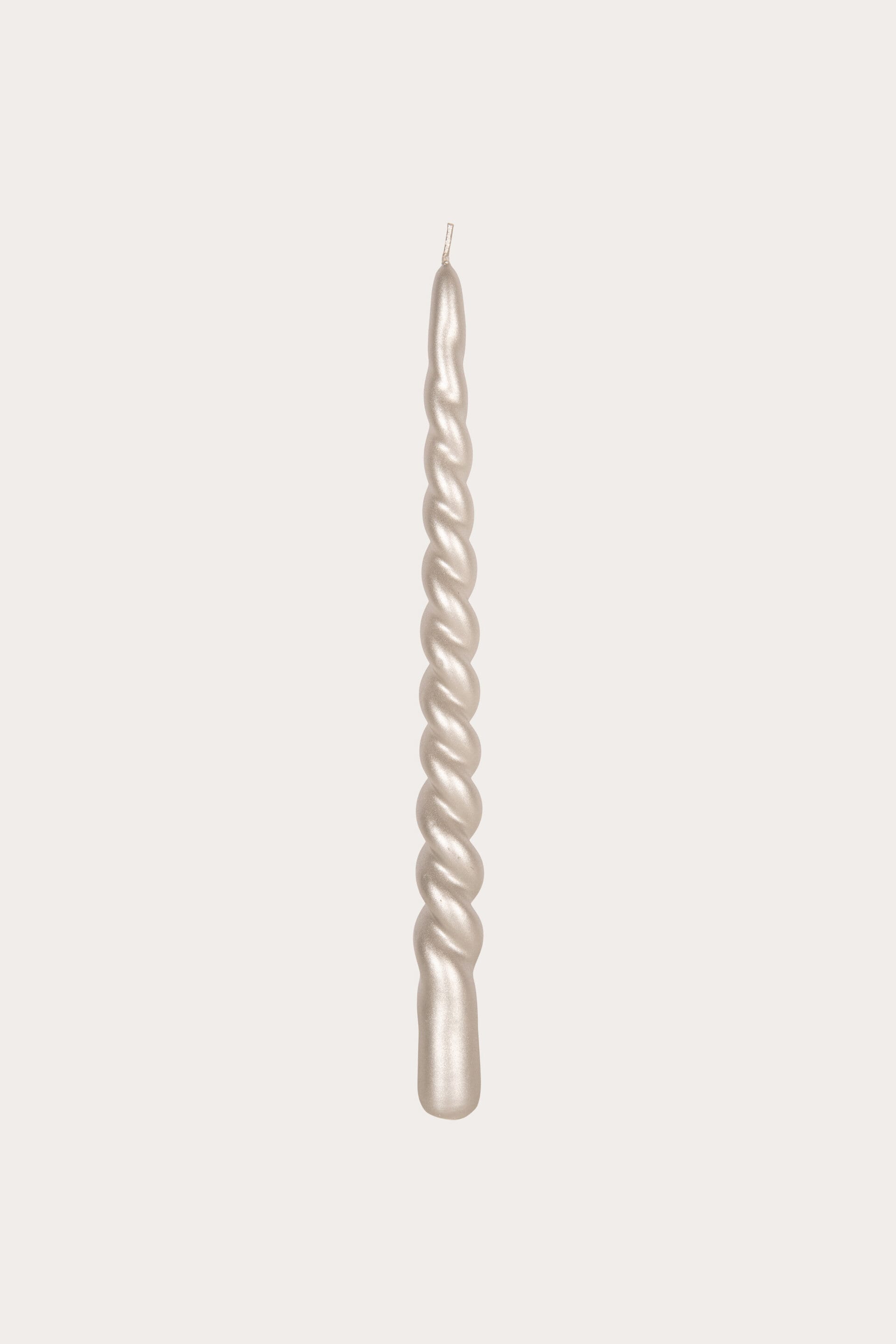 Ljus TWISTED SILVER METALLIC