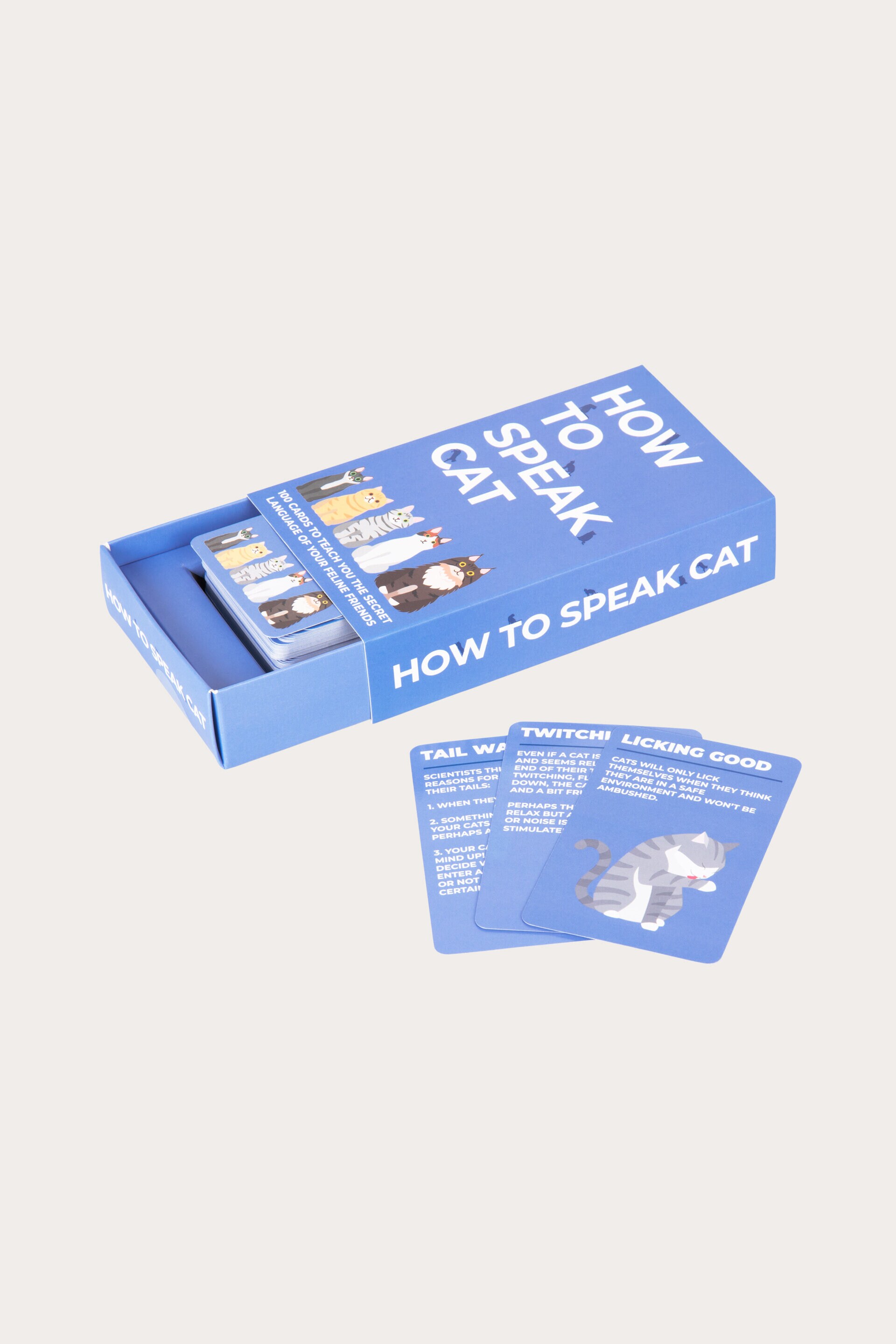 Kort HOW TO SPEAK CAT