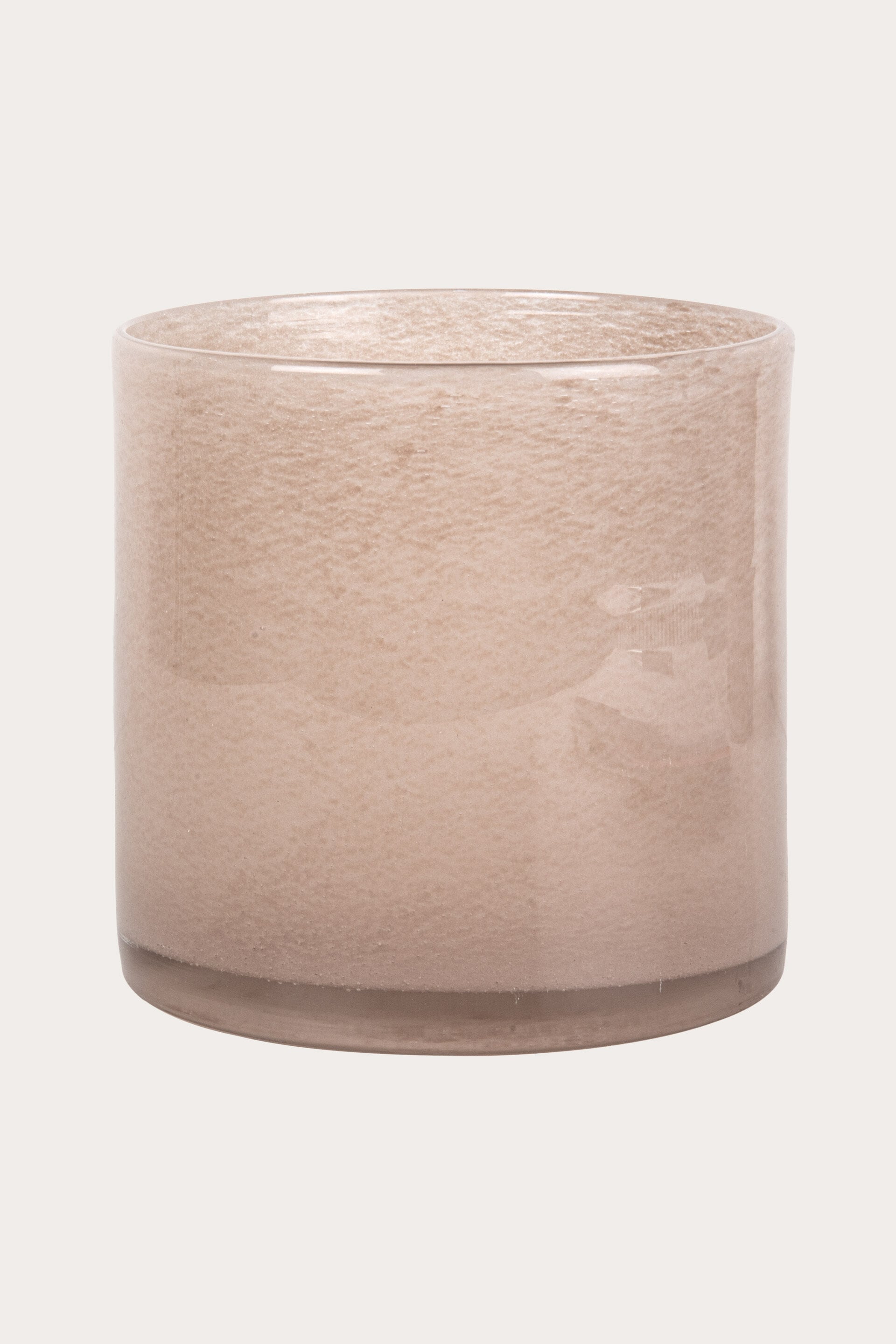Ljuslykta MILK BEIGE STOR