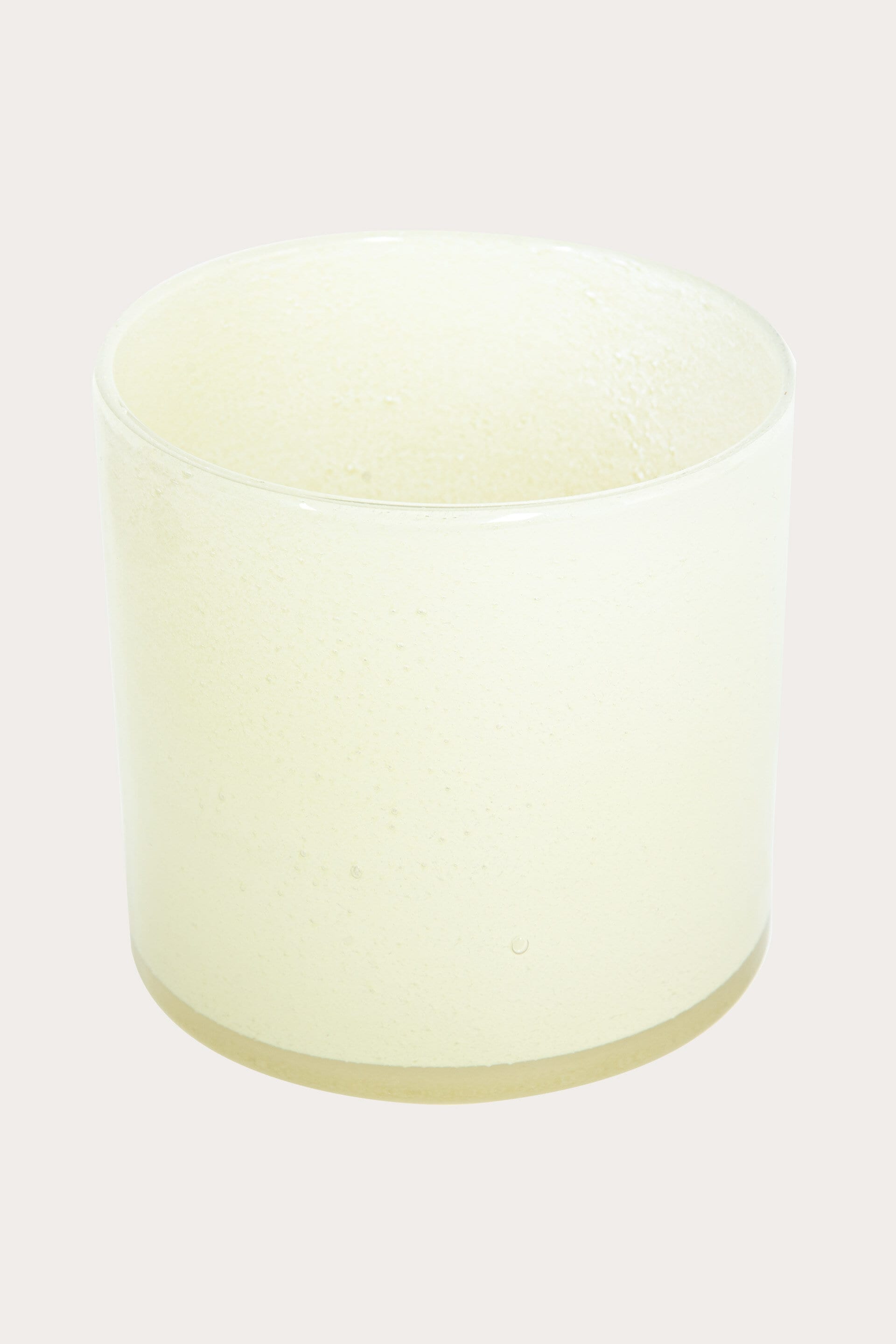 Ljuslykta MILK LJUSGUL STOR