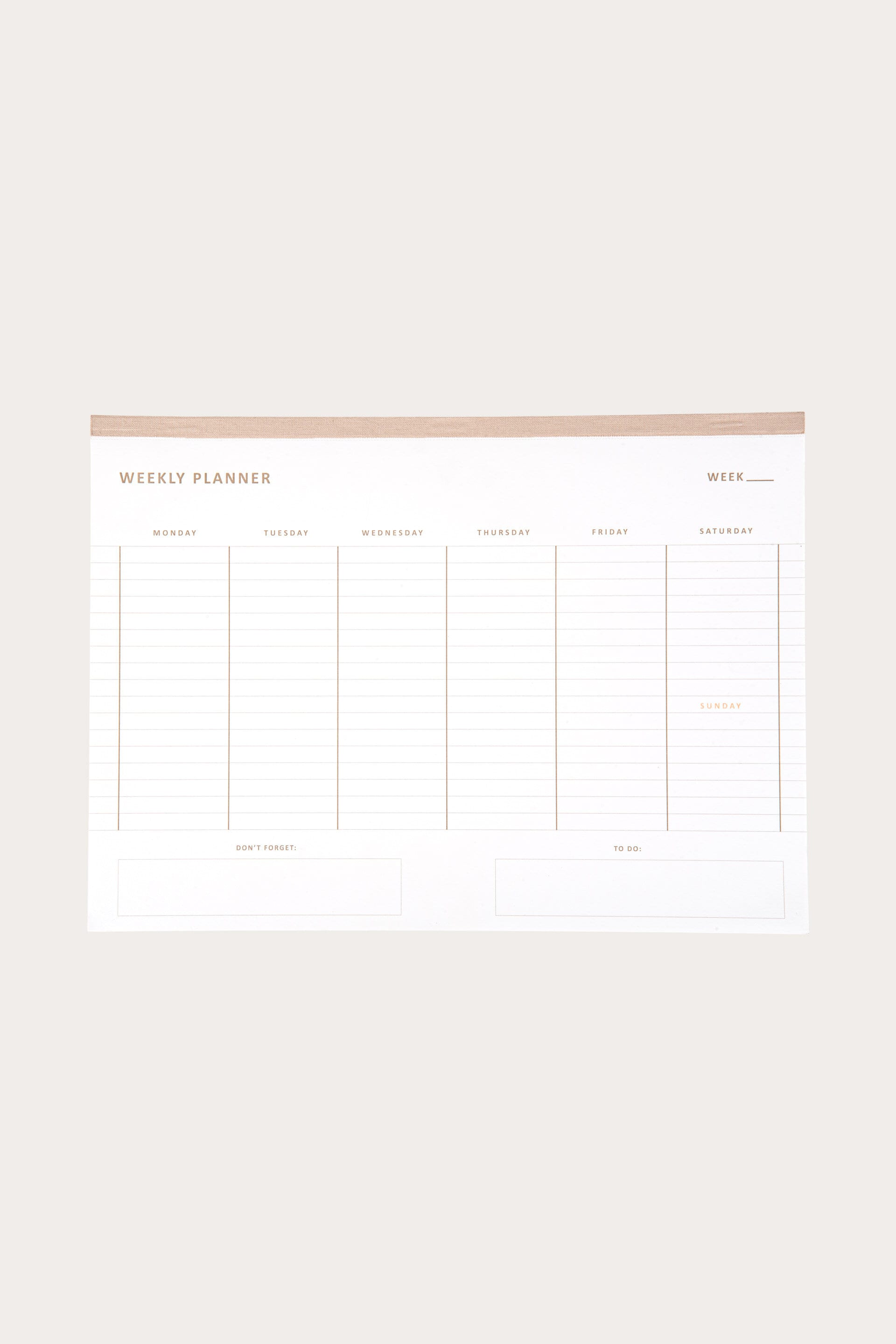 Desktopblock PLANNER
