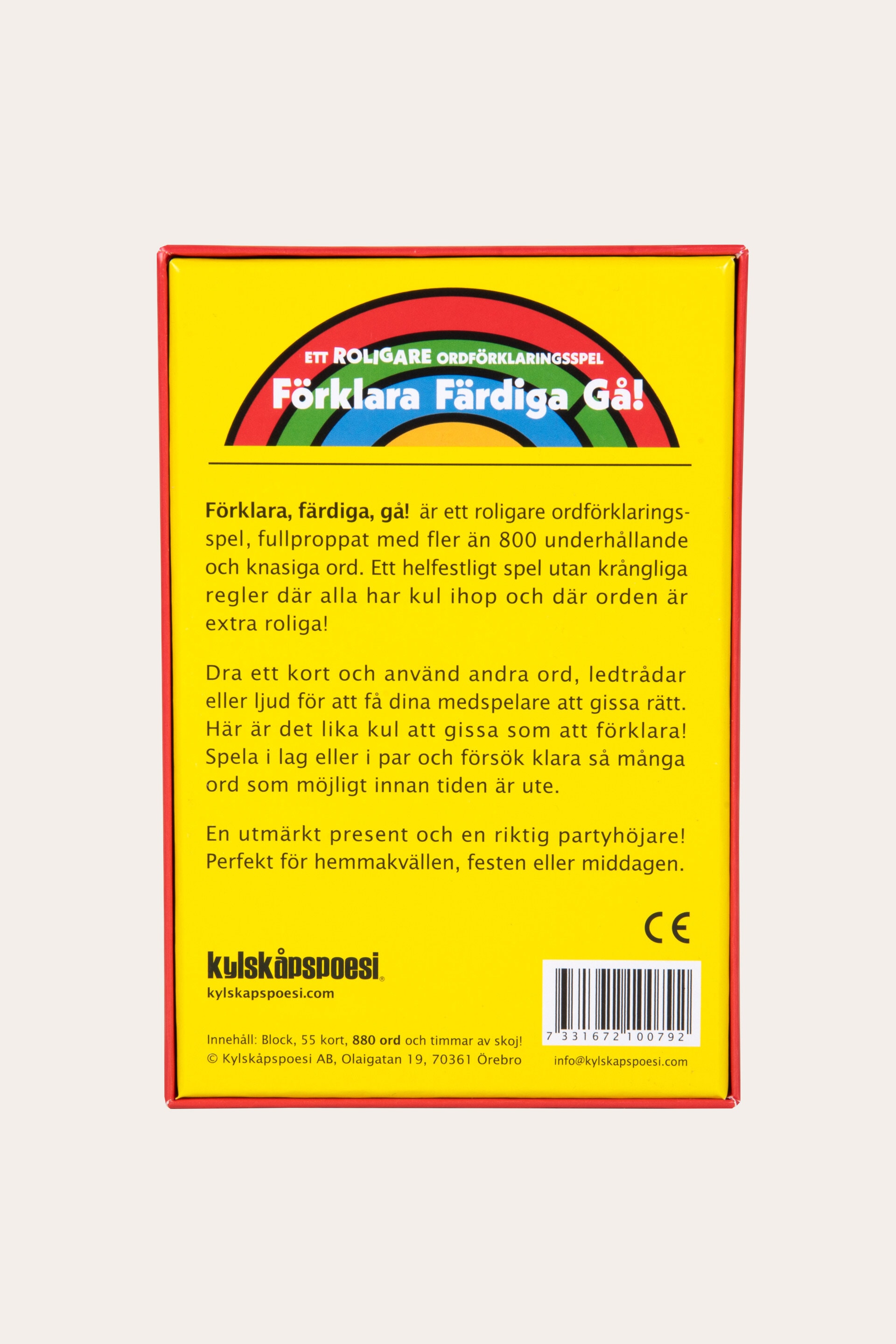 Spel FÖRKLARA FÄRDIGA GÅ!