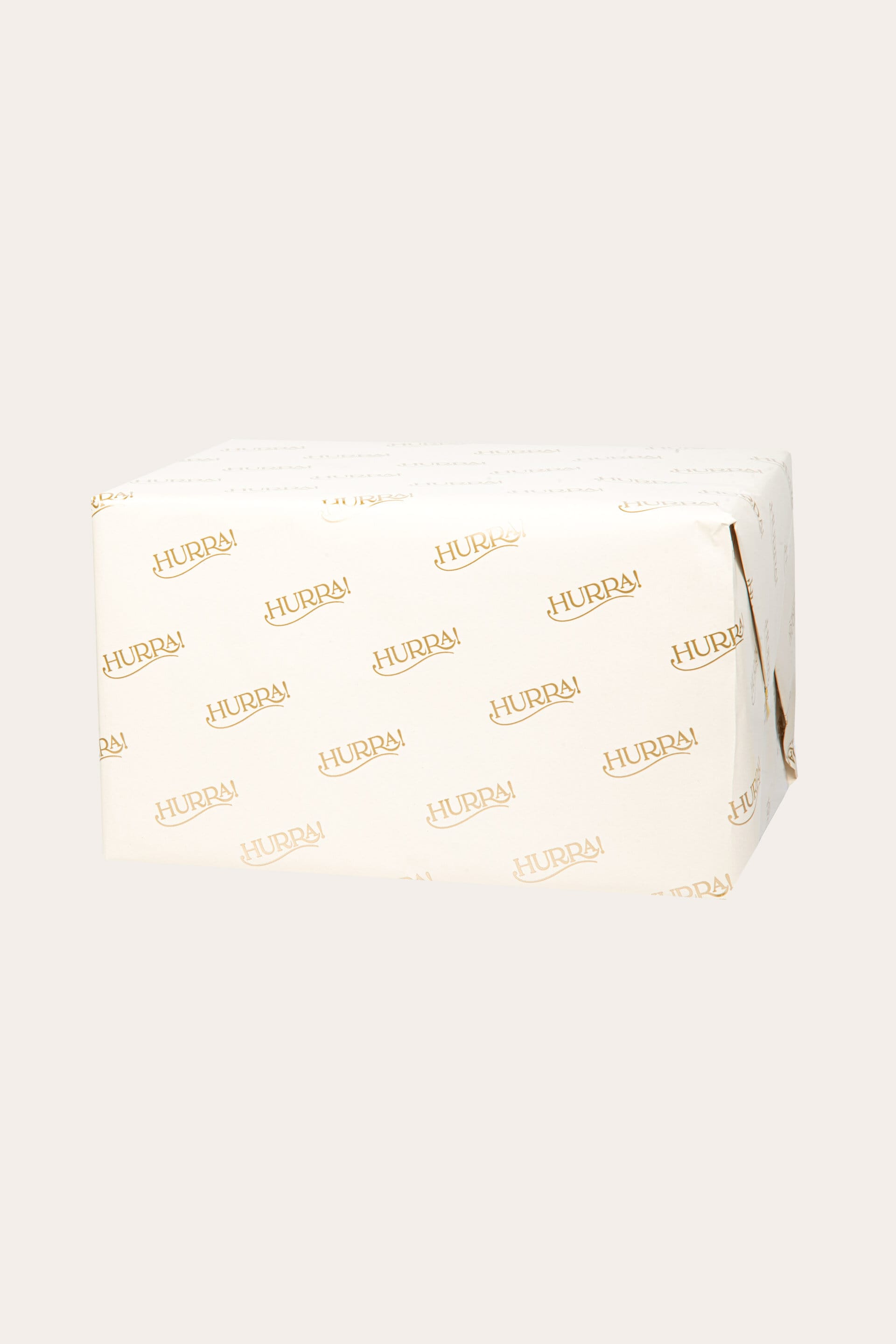 Presentpapper HURRA beige