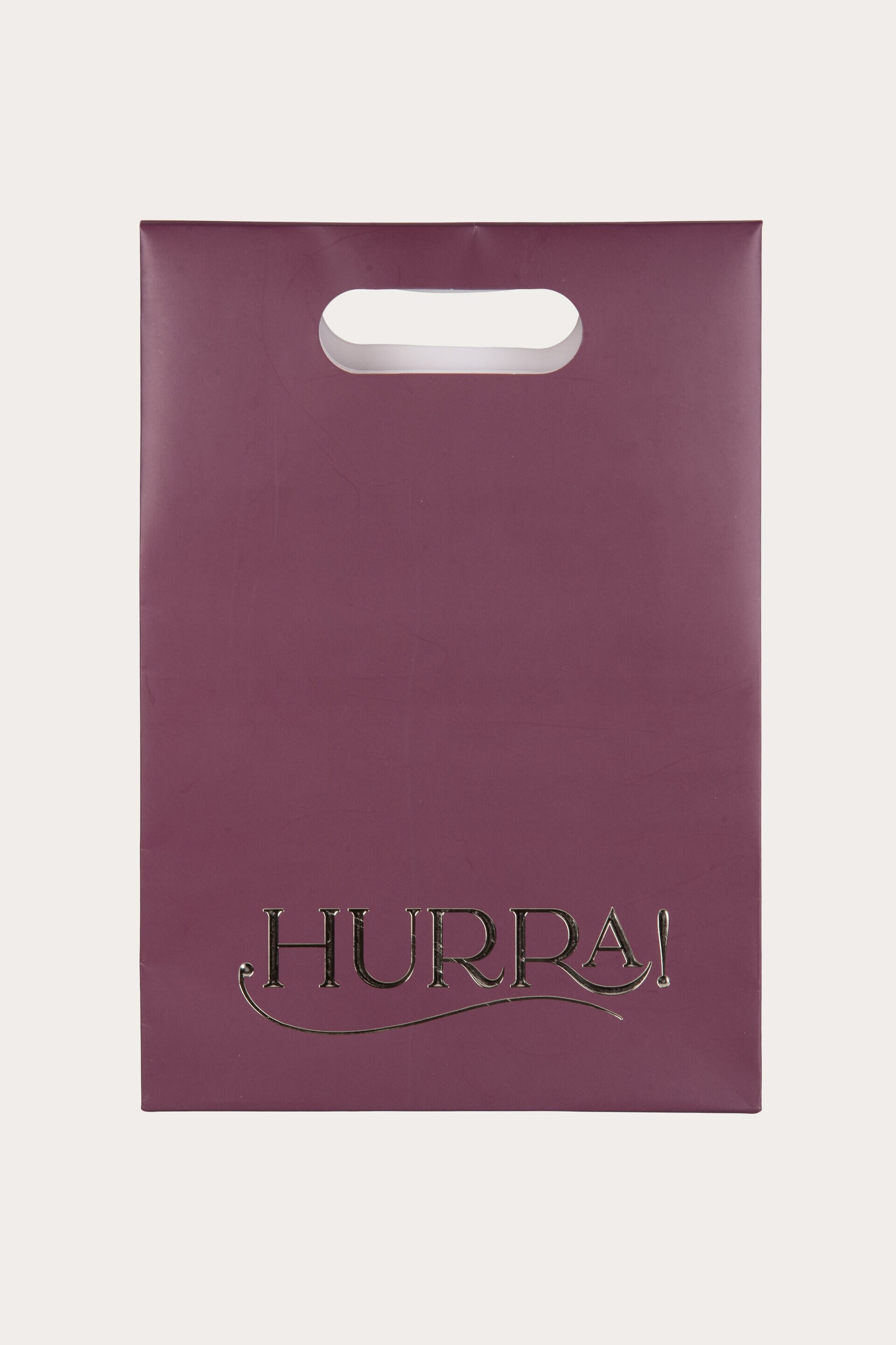 Presentpåse HURRA burgundy